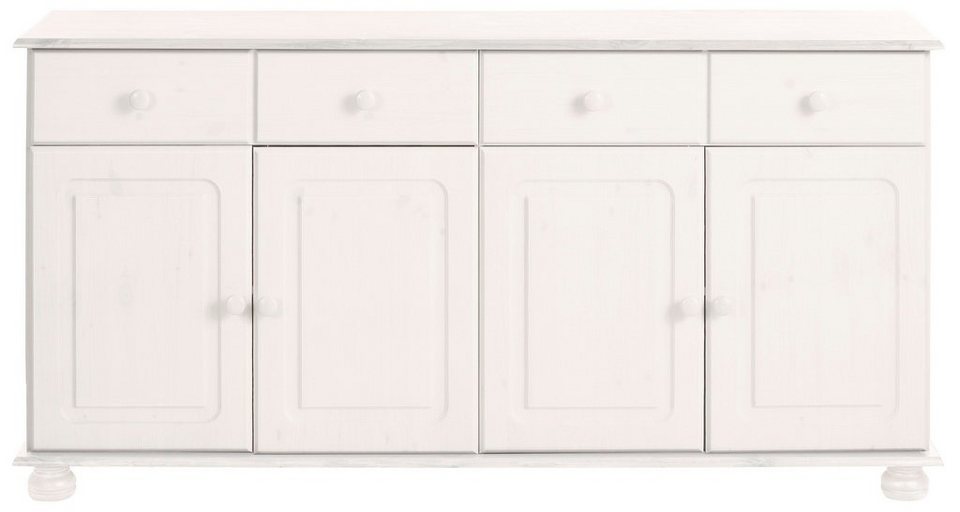 Home affaire Sideboard Mette, aus massivem Kiefernholz, in weiteren  Farbvarianten, Breite 156 cm