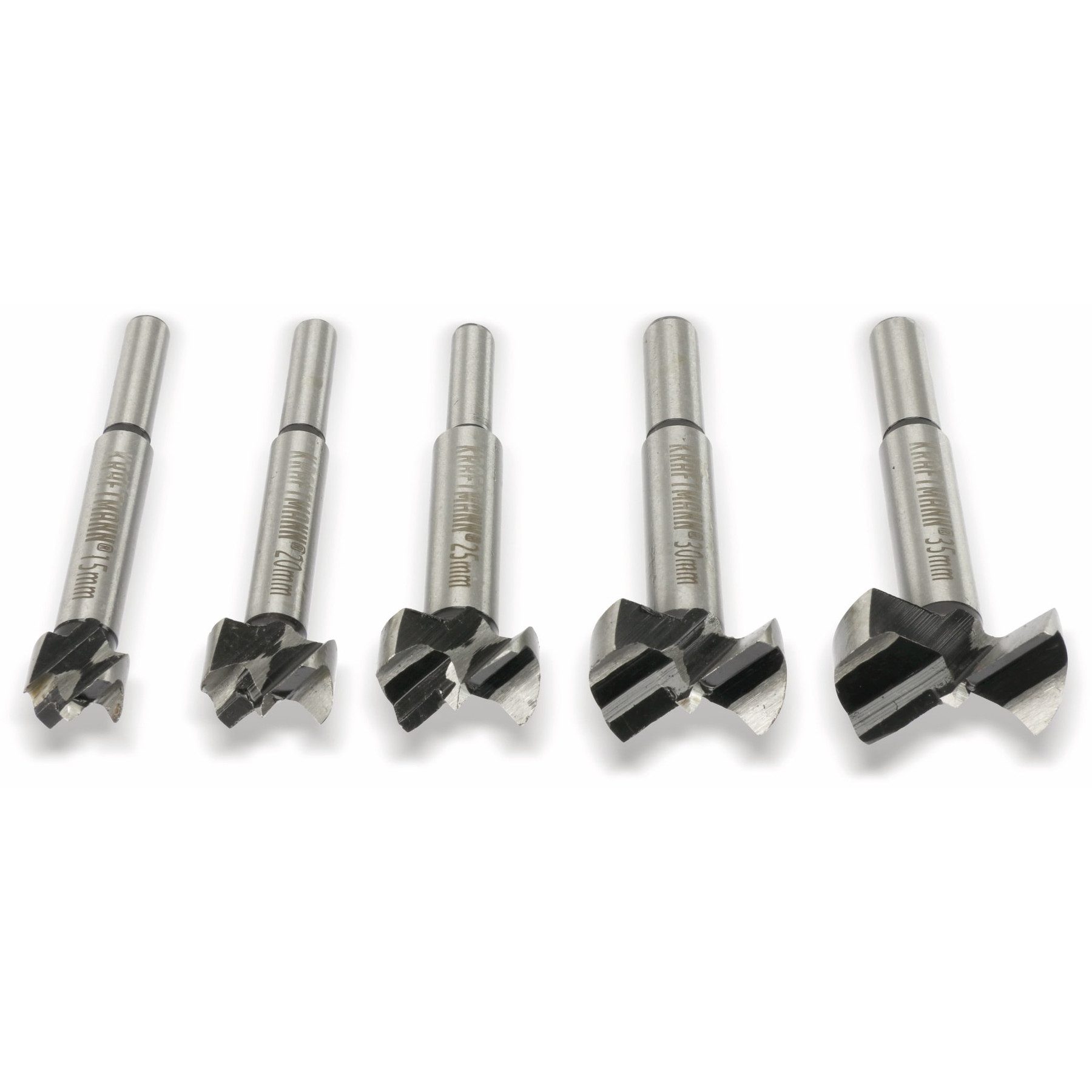 Universalbohrer BGS TECHNIC Forstnerbohrer-Satz 92025, 5-teilig