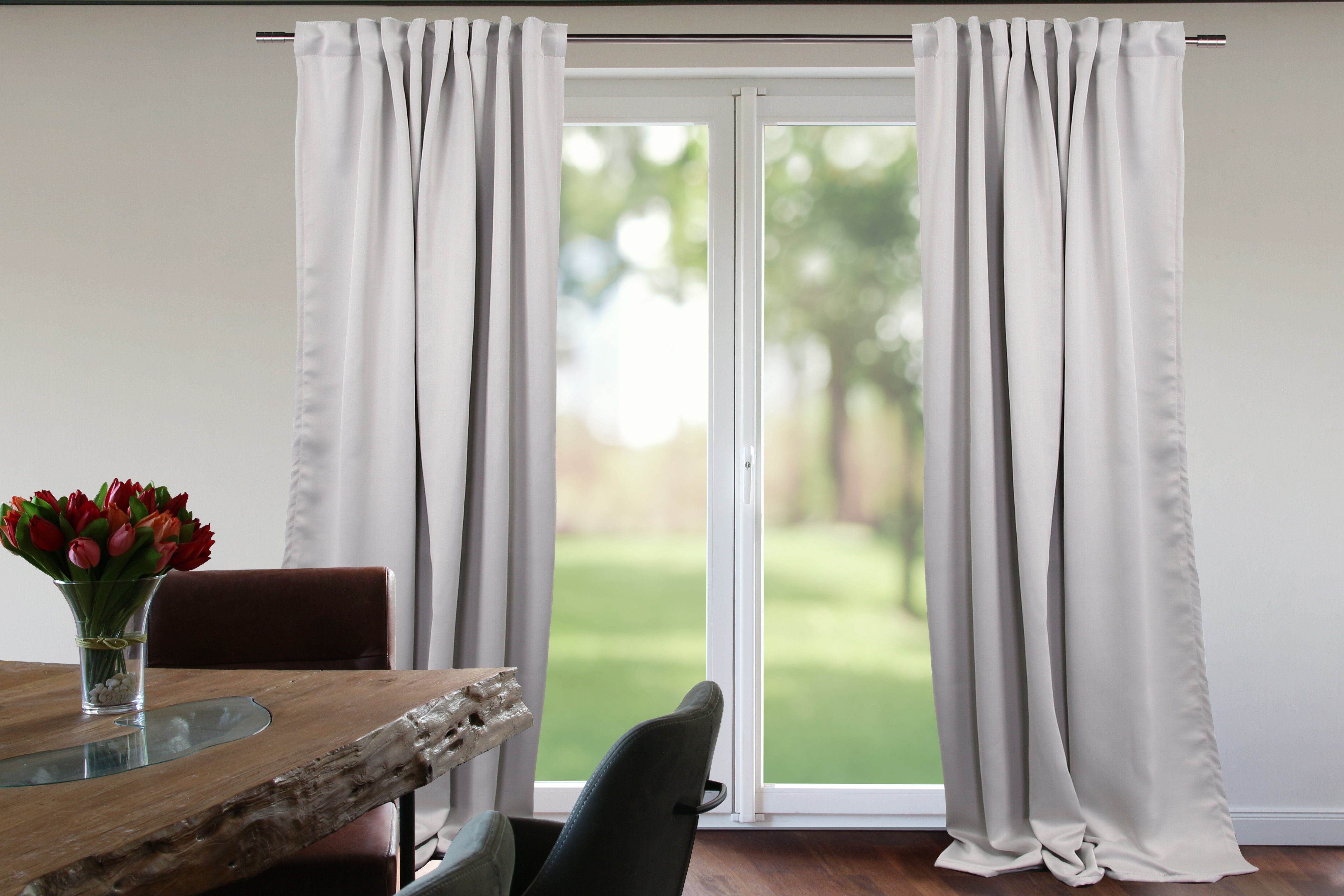Deco-Raum Vorhang, verdeckte Schlaufen (1 St), günstig online kaufen