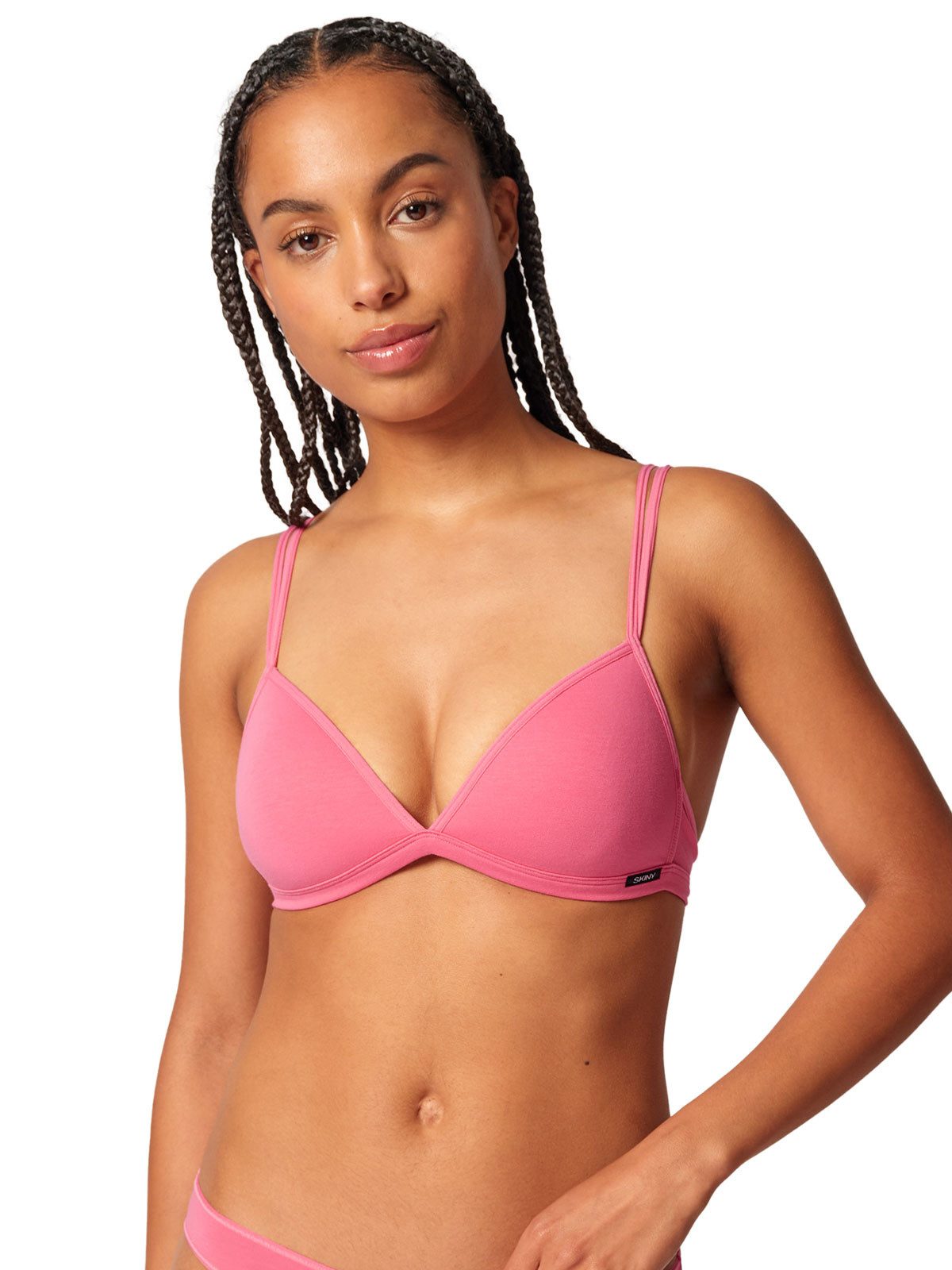 Skiny Schalen-BH Triangel Schalen BH ohne Bügel Cotton Essentials (Stück, 1 günstig online kaufen