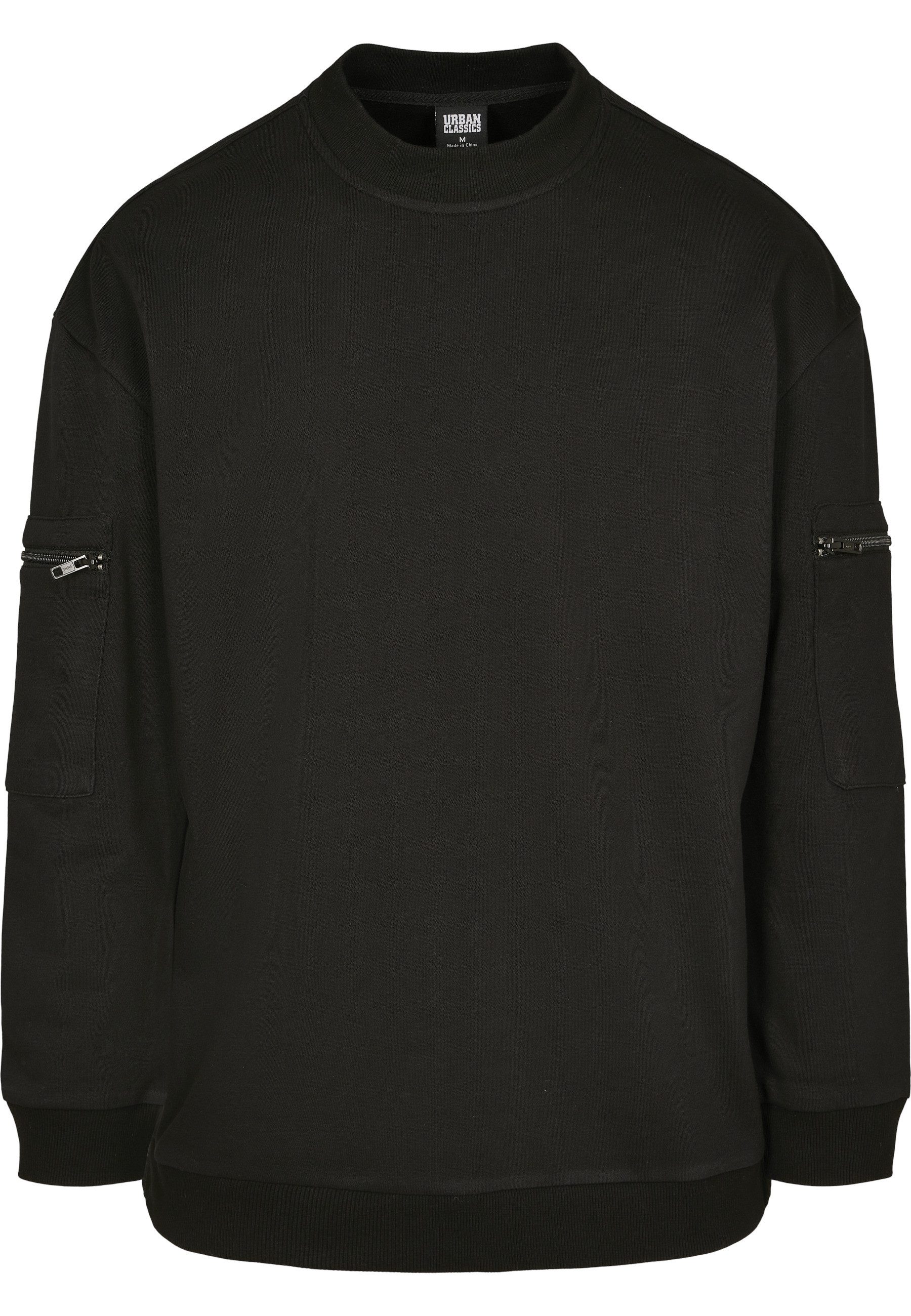 Rundhalspullover Urban Classics Herren Training Terry Crew