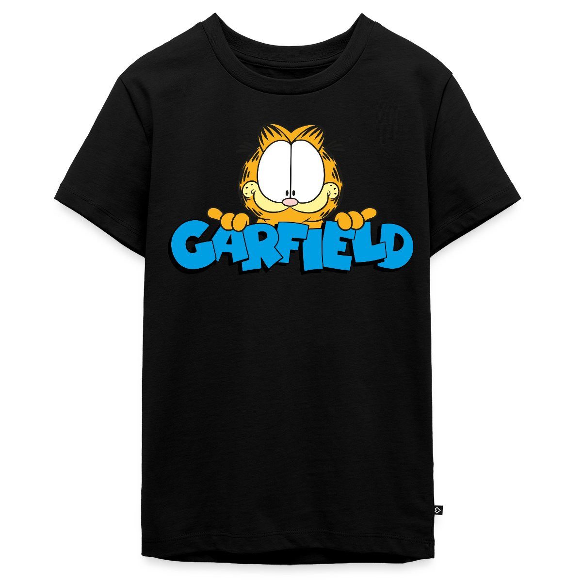 T-Shirt Garfield Gesicht Logo Teenager Premium T-Shirt