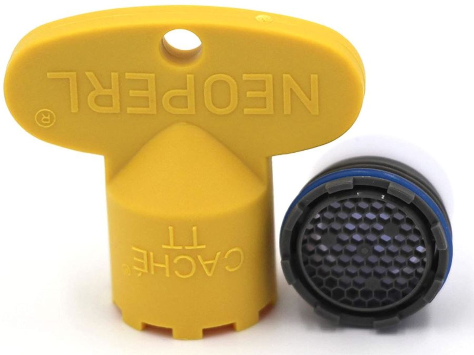 Neoperl Strahlregler Cache Honeycomb Strahlregler mit Schlüssel TT/M16.5x1 - grau 10994098