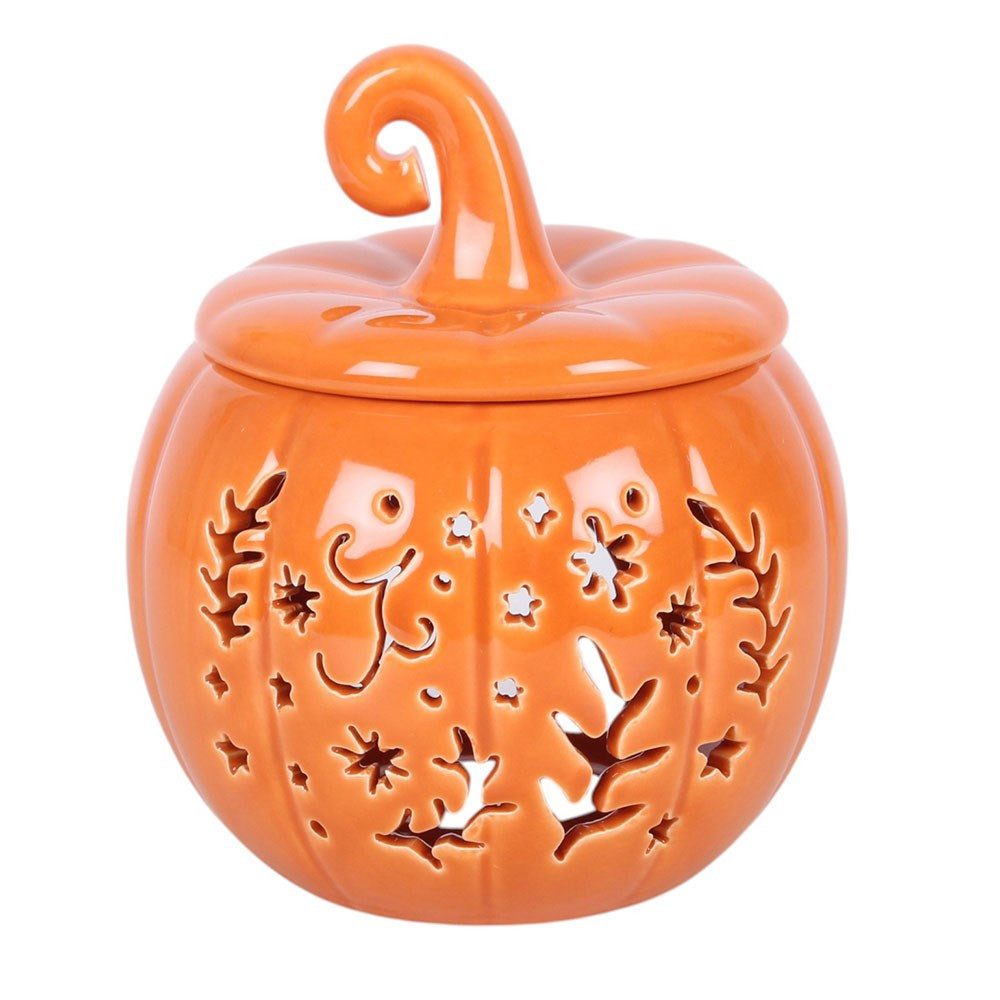 Something Different Duftlampe Pumpkin Halloween Duftlampe Kürbis orange vintage Style