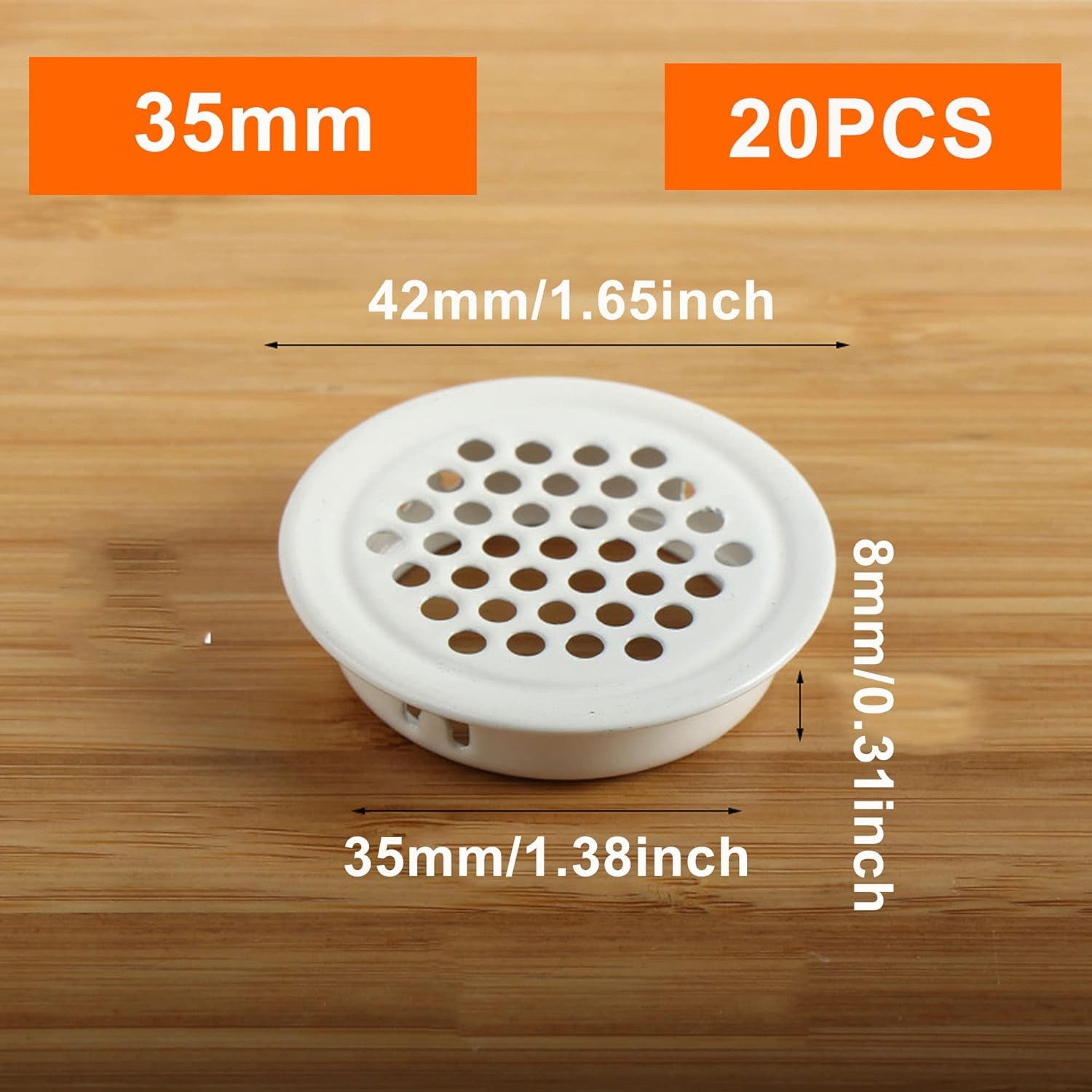 BlingBin Lüftungsgitter 20 Stück Belüftungsgitter Kleiderschrank Entlüftung günstig online kaufen