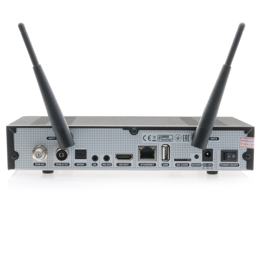 SF8008 DVB-S2X Wifi & 2TB UHD Dual 4K C/T2 Satellitenreceiver Combo OCTAGON