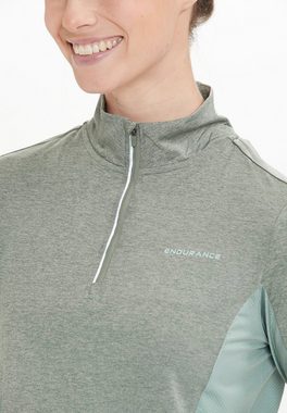 ENDURANCE Langarmshirt JOCEE W Midlayer (1-tlg) mit reflektierenden Details