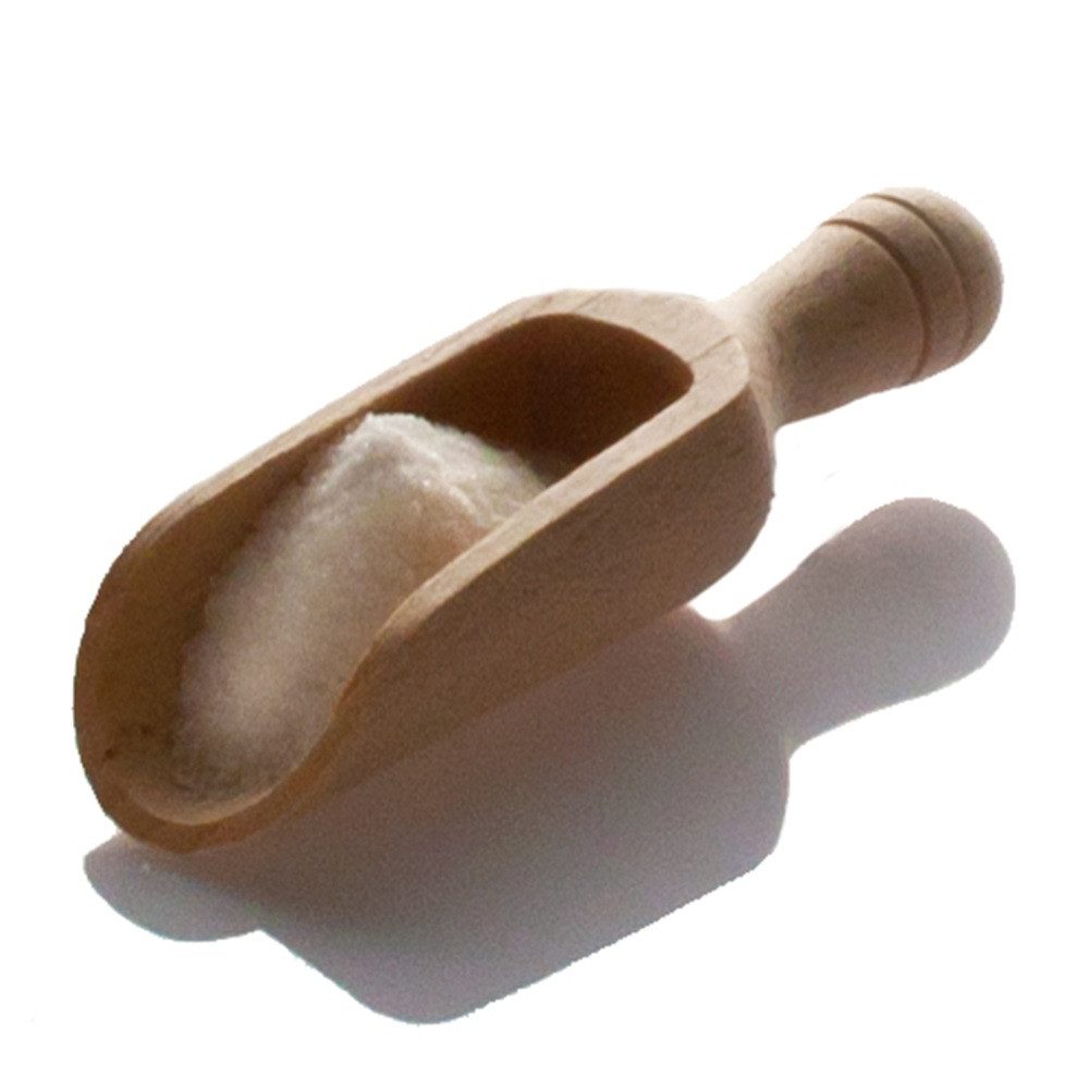 LARES Küchenschaufel Gewürzschaufel - 10cm - aus Buchenholz, zum einfachen Dosieren von Gewürzen und mehr - Made in Germany