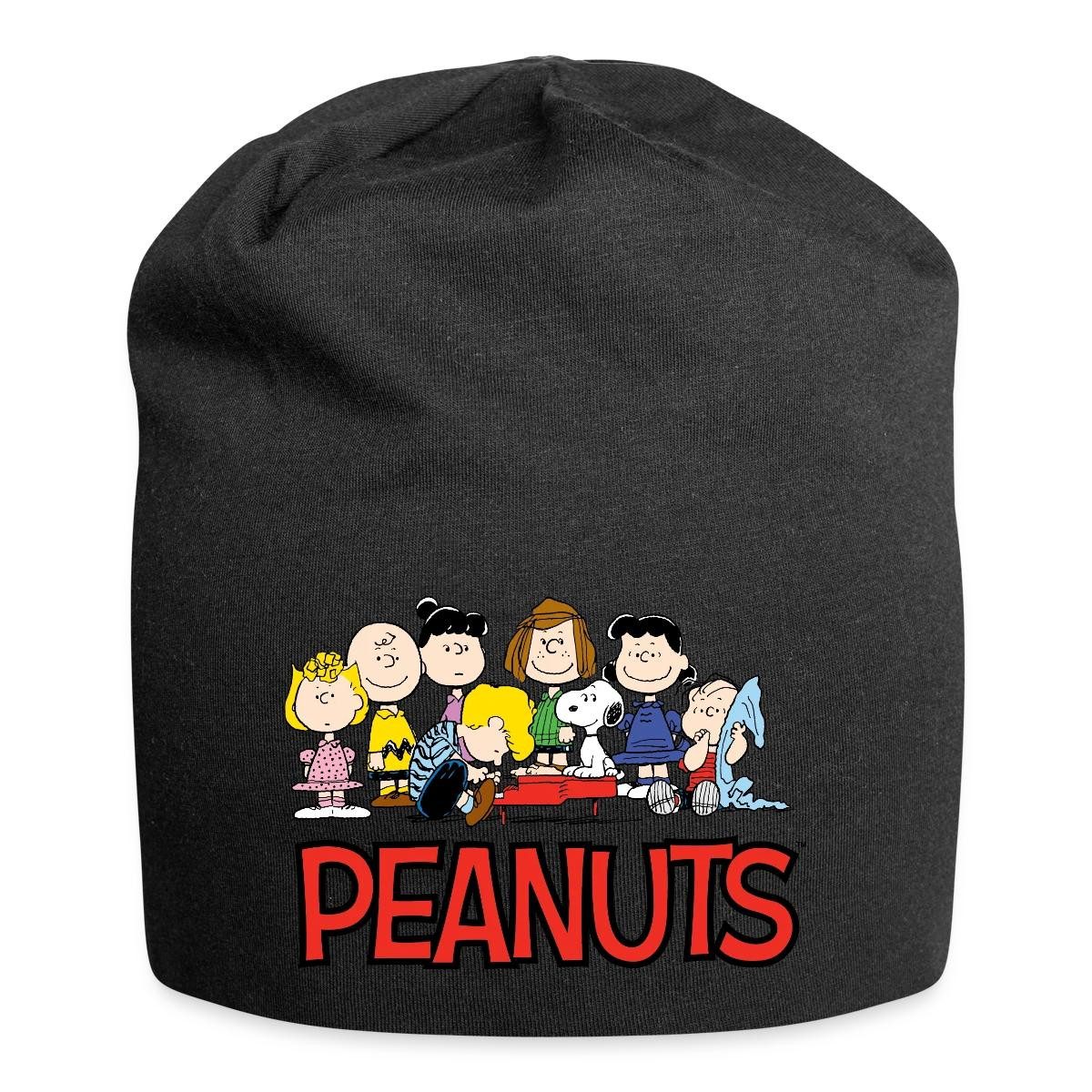 Spreadshirt Beanie Peanuts Snoppy Und Friends Jersey-Beanie (1-St)
