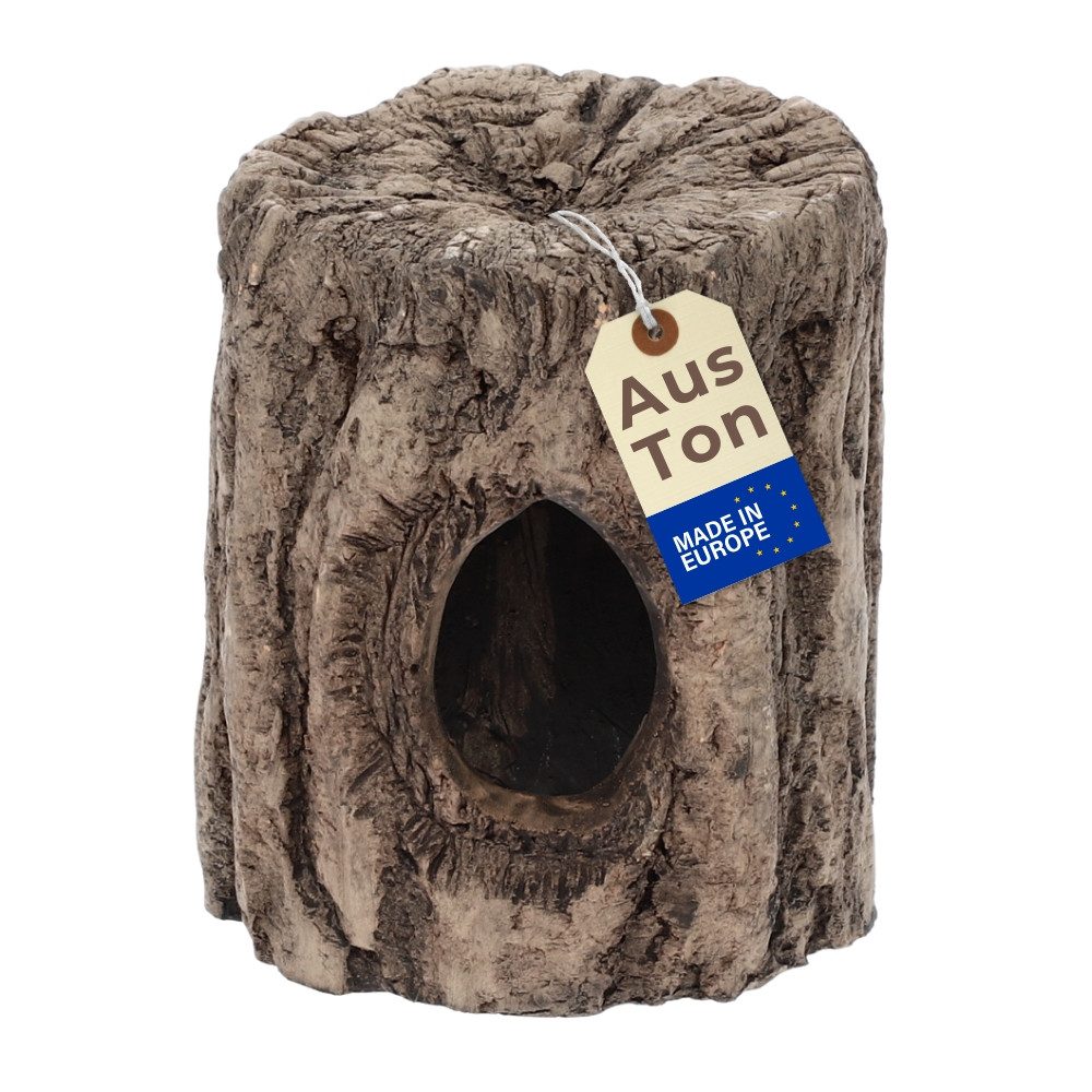 GarPet Aquariendeko Aquarium Deko Höhle Baumstamm Terrarium Deko fürs Aquarium Versteck XL