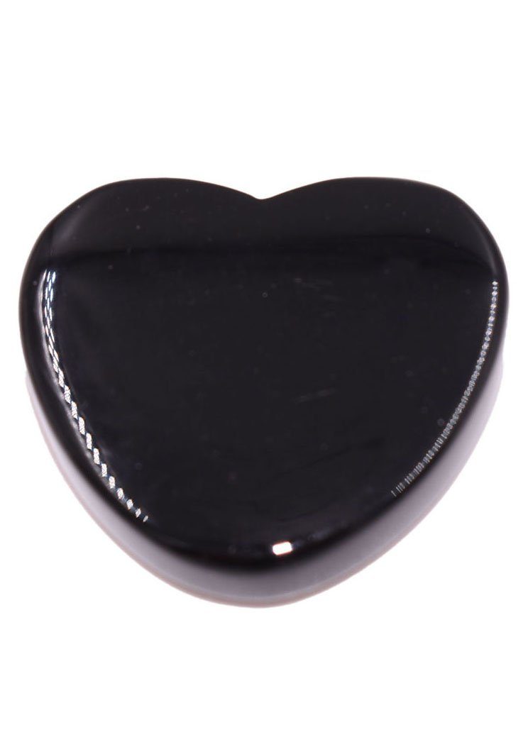 Firetti Edelstein Schmuck Geschenk Herz, (1-St), Onyx, Handschmeichler