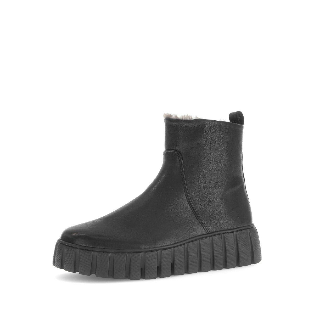Gabor Plateau Stiefelette Glattleder Plateaustiefelette günstig online kaufen