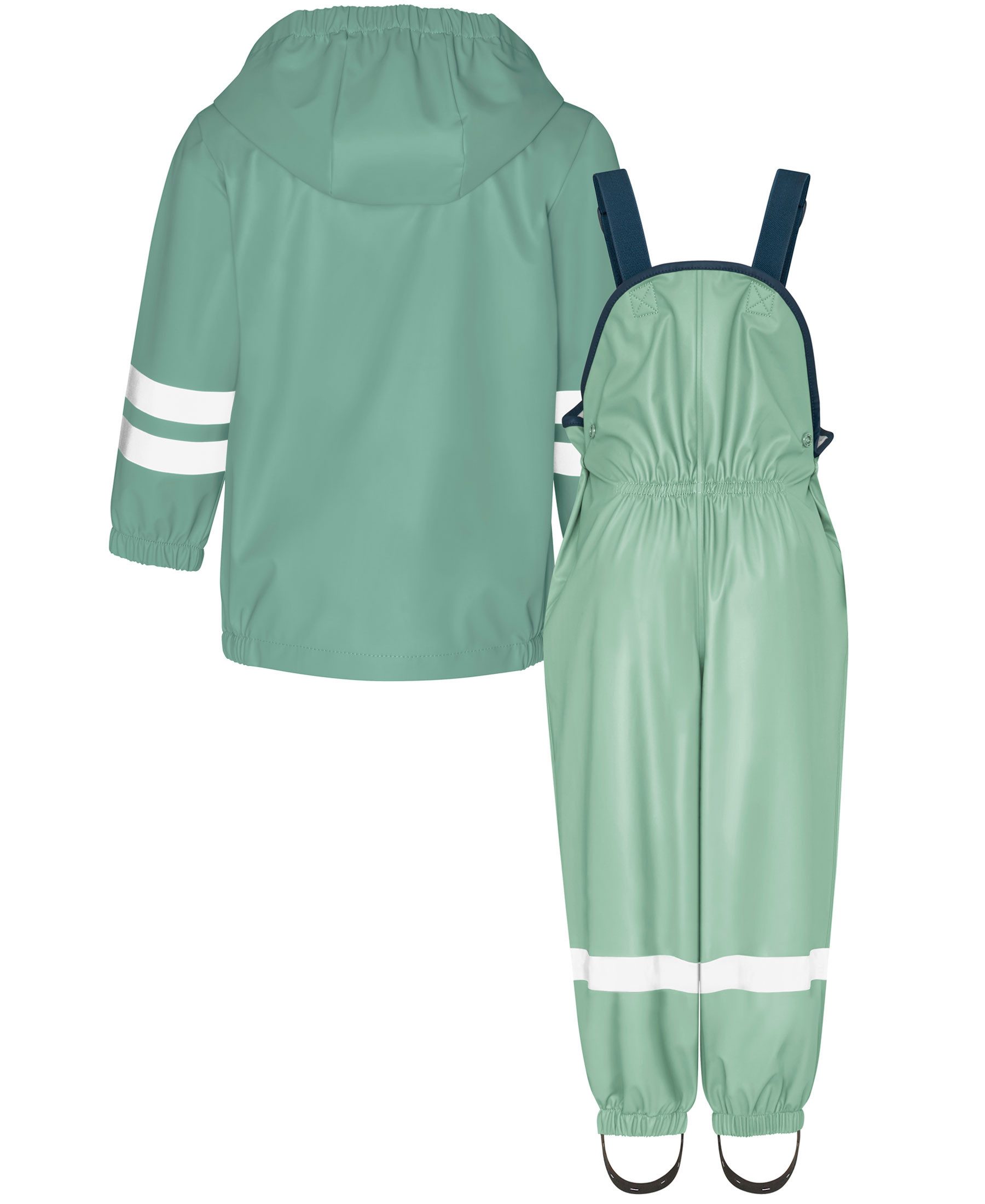 Playshoes Regenjacke Regen-Set Latzhose Basic