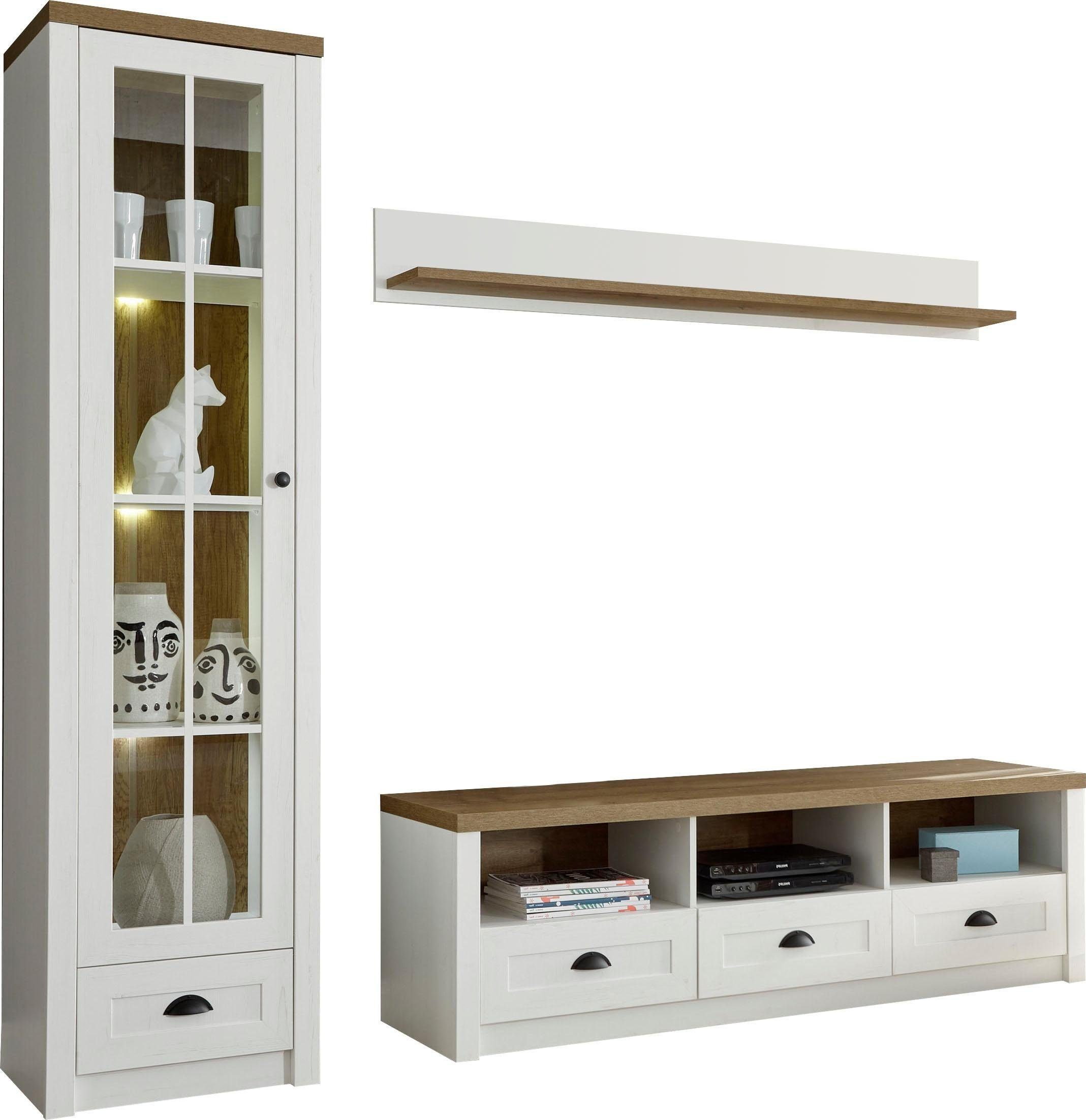 Home affaire Wohnwand Beauvais, (3-St). Reduzierter Preis € 599,99. Unverbindliche Preisempfehlung € 1.019,99