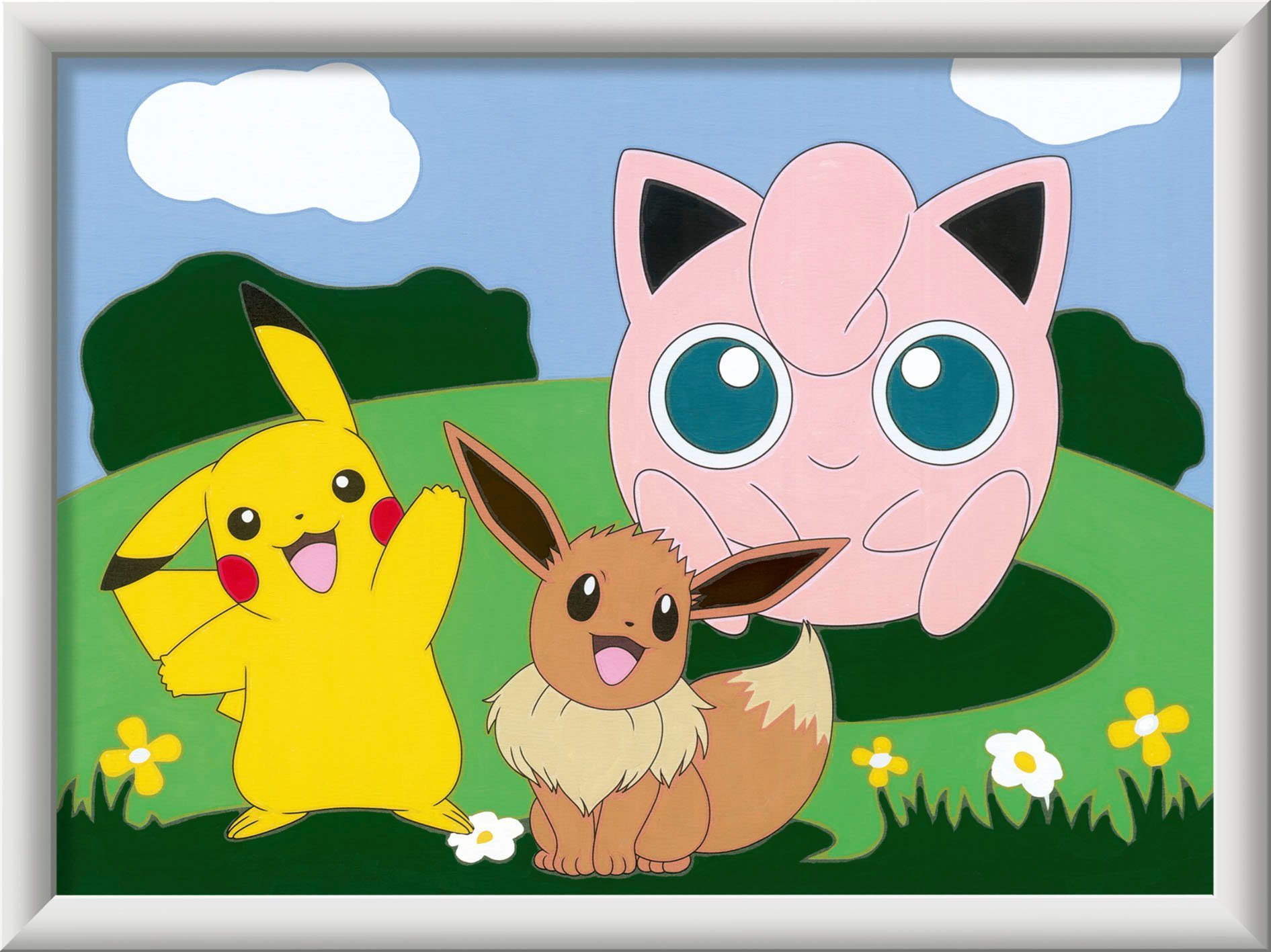 Ravensburger Malen nach Zahlen Pokémon Abenteuer, Made in Europe