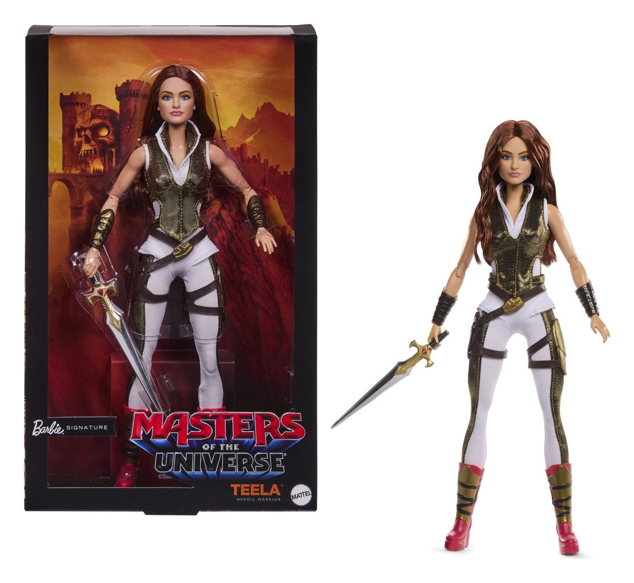 Mattel® Anziehpuppe Masters of the Universe Movie 2026 Barbie Signature Puppe Teela 30 cm