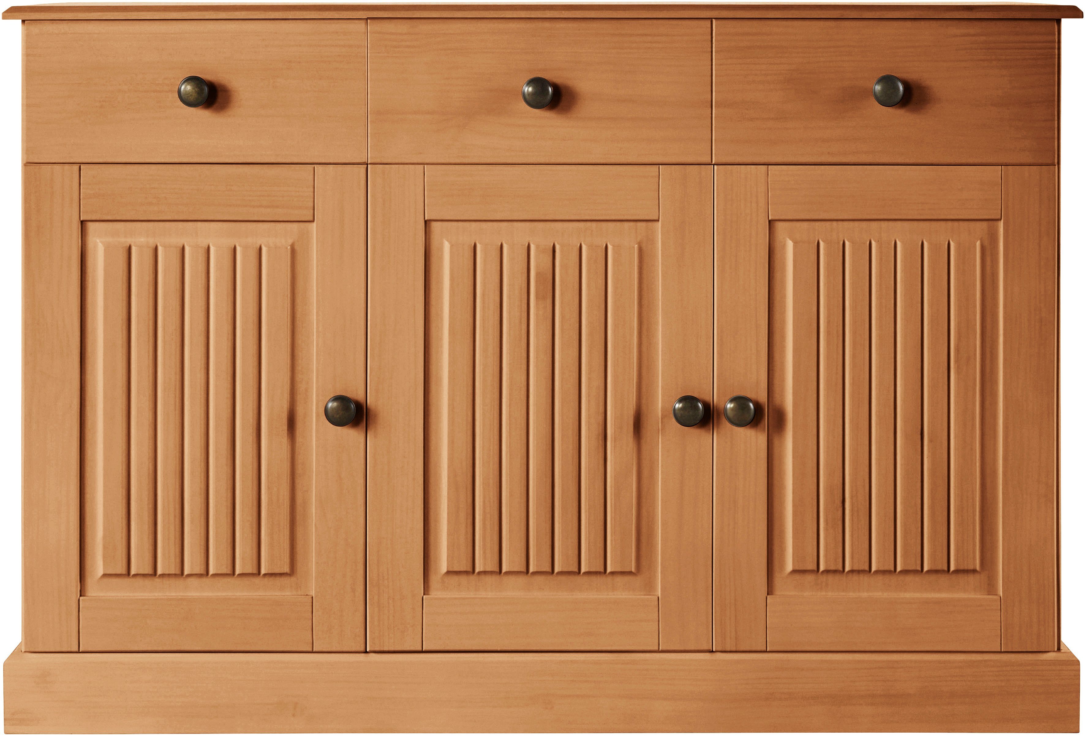 natur gebeizt/gewachst