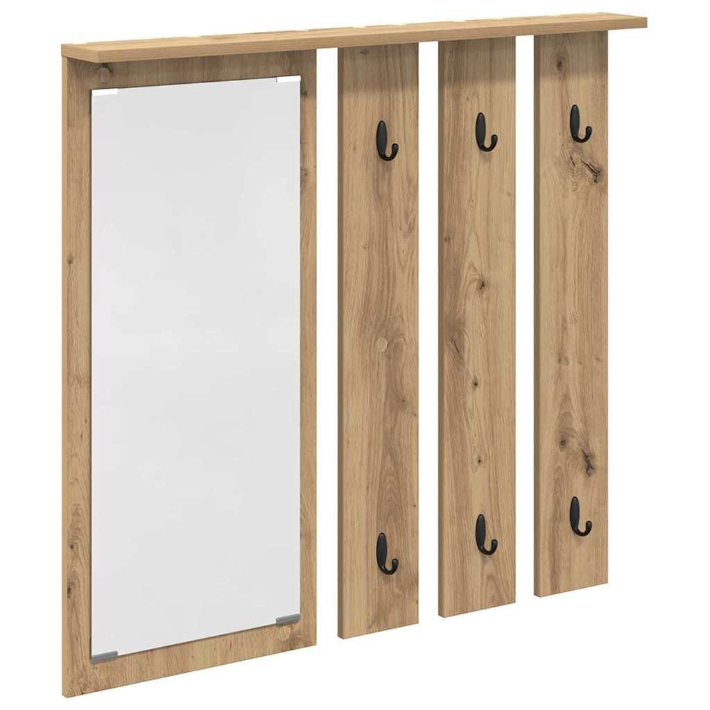 vidaXL Regal Wandmontierter Kleiderständer mit Regal günstig online kaufen