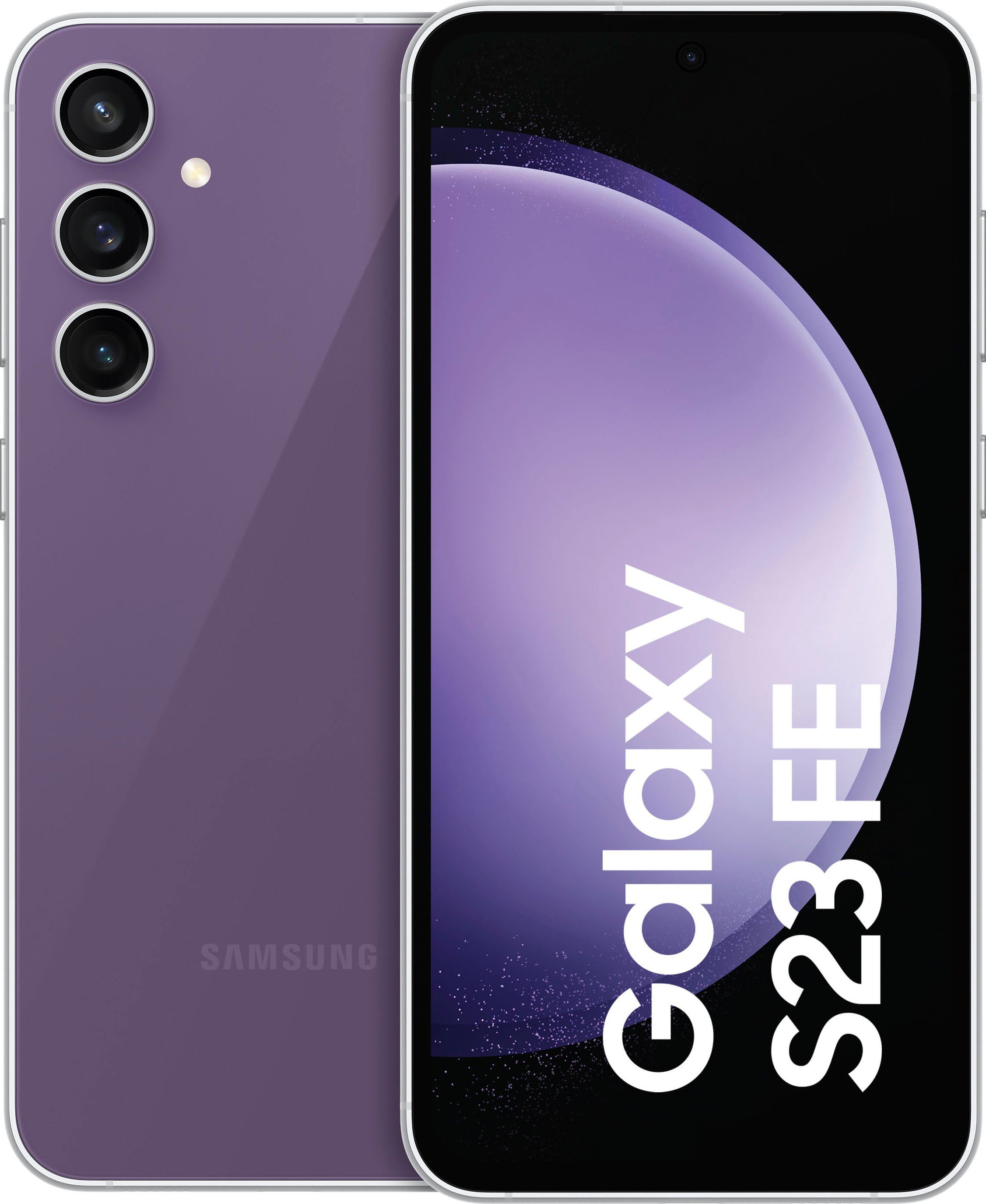 GB Smartphone (16,31 FE Samsung MP 128 50 Kamera) Galaxy Speicherplatz, S23 Zoll, cm/6,4