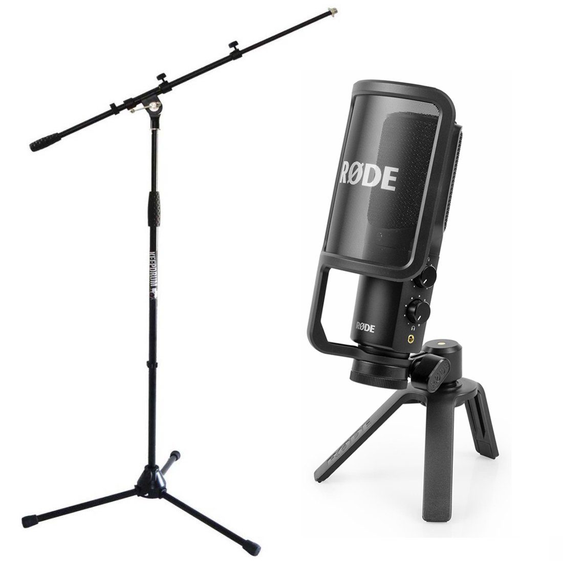 RØDE Mikrofon NT-USB+ - USB-Kondensatormikrofon mit Stativ