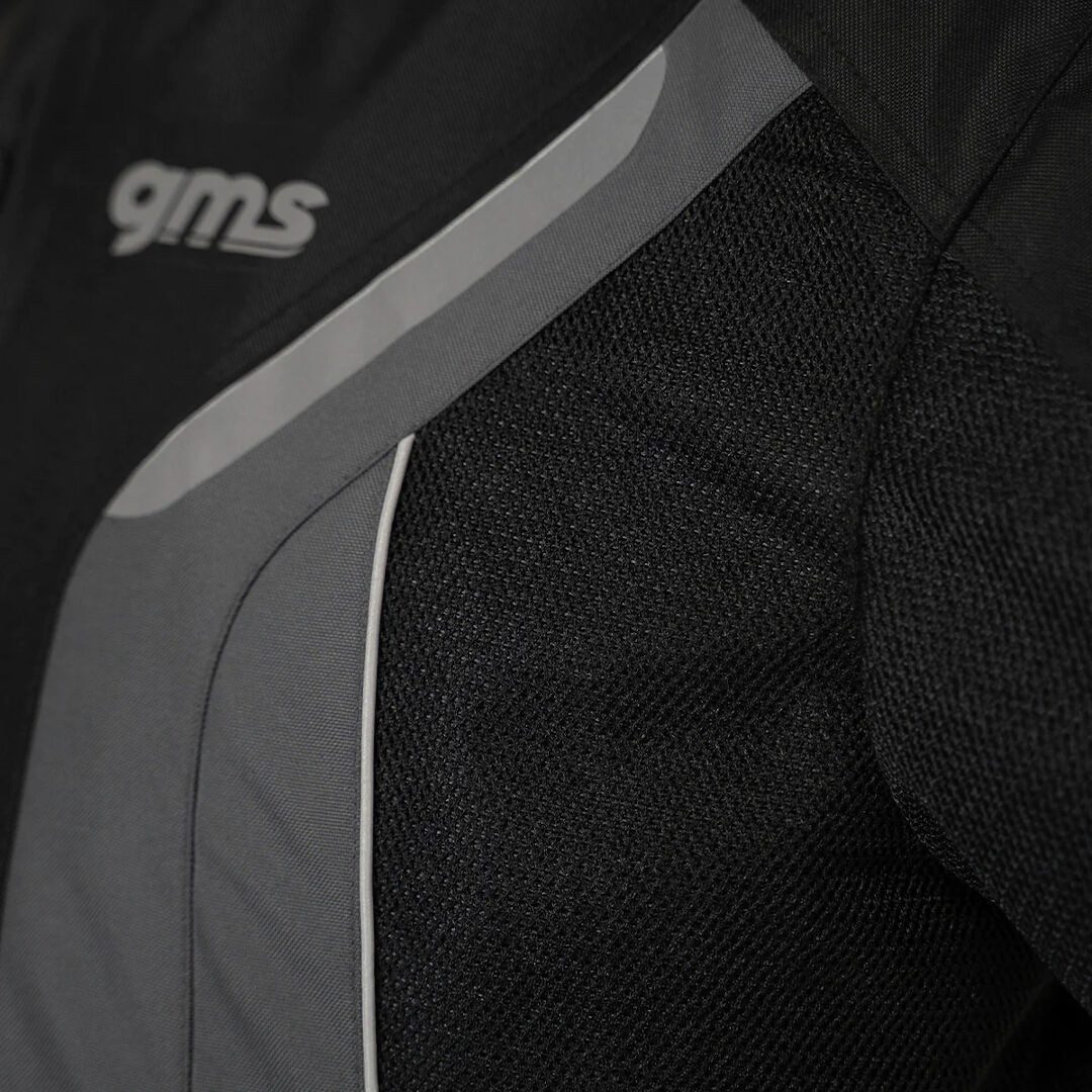 gms Motorradjacke GMS Meshblouson Ventura Motorrad Textiljacke herausnehmbares Innenfutter,herausnehmbare Membrane,wasserdicht