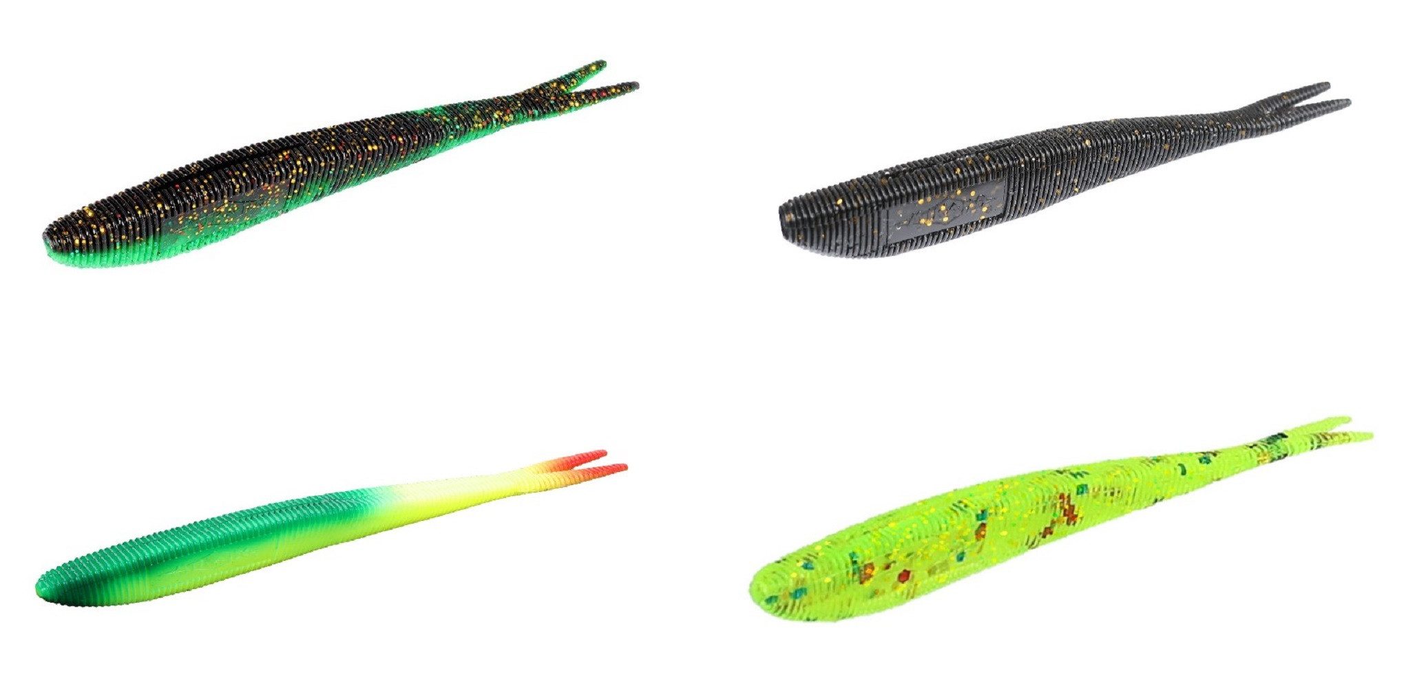 MIKADO Total Fishing Kunstköder Gummifische SAIRA 5cm bis 14cm - 5St. bis 8St. SET - Raubfisch, (8-St), Tolle Farben