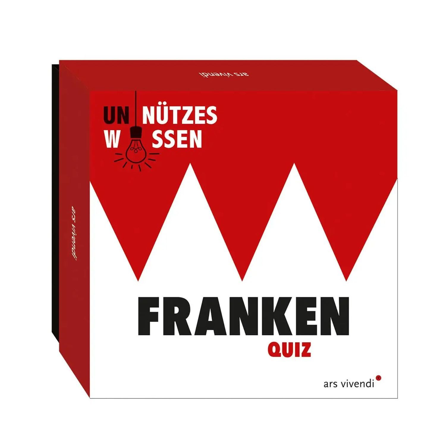 ars vivendi Spiel Unnützes Wissen Franken (Neuauflage)