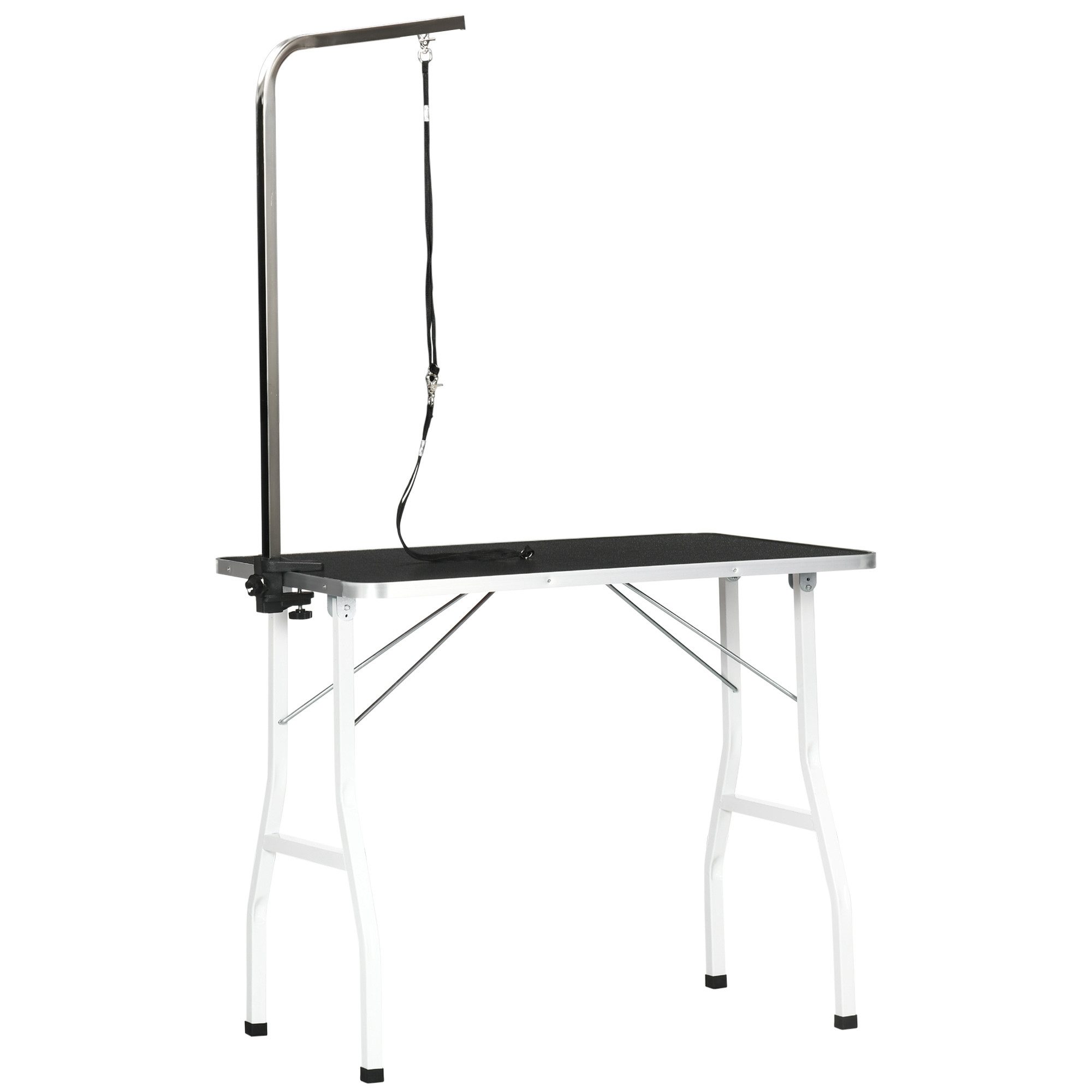 MC Star Hundeschermaschine Haustierpflegetisch Haustier Trimmtisch Hunde Schertisch mit Schlingen, Hundepflegetisch für Haushaltsbaden Haartrocken