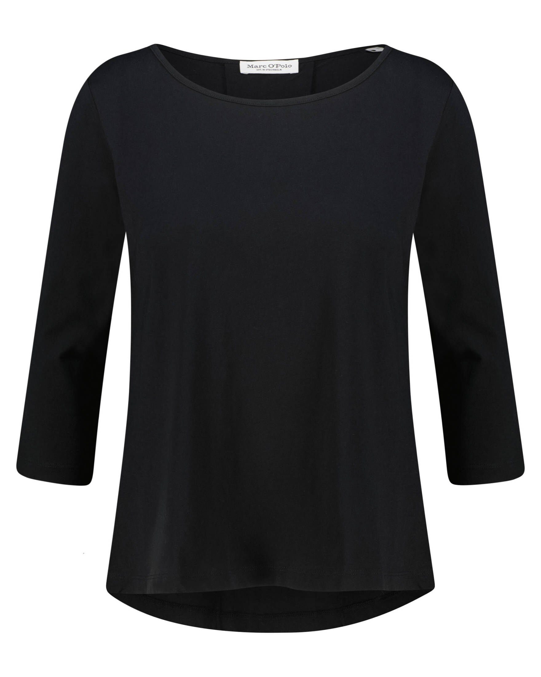 Marc O'Polo Langarmshirt aus Organic Cotton, Angenehme Qualität aus 100 ...