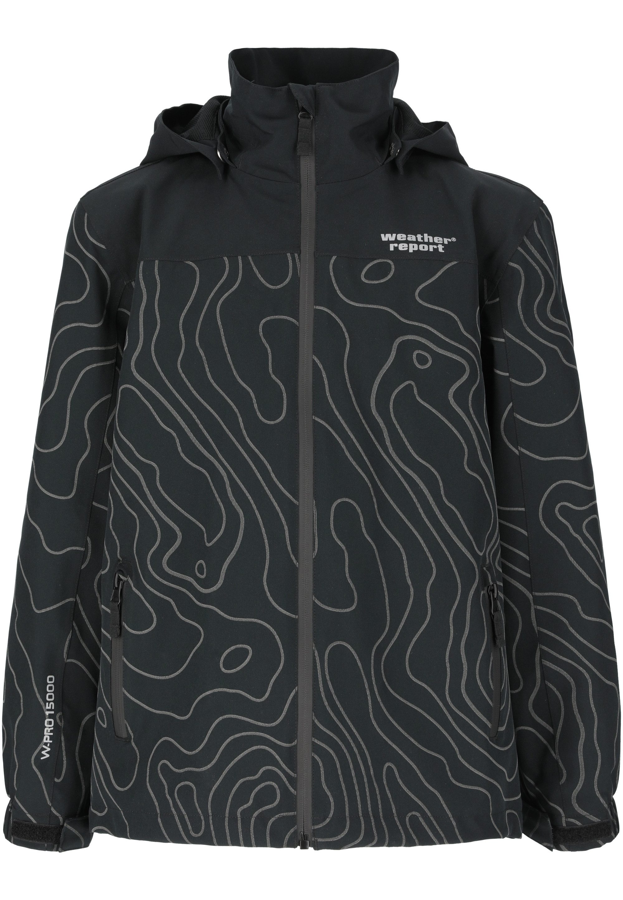 WEATHER REPORT Outdoorjacke Borise jr. mit getapten Nähten