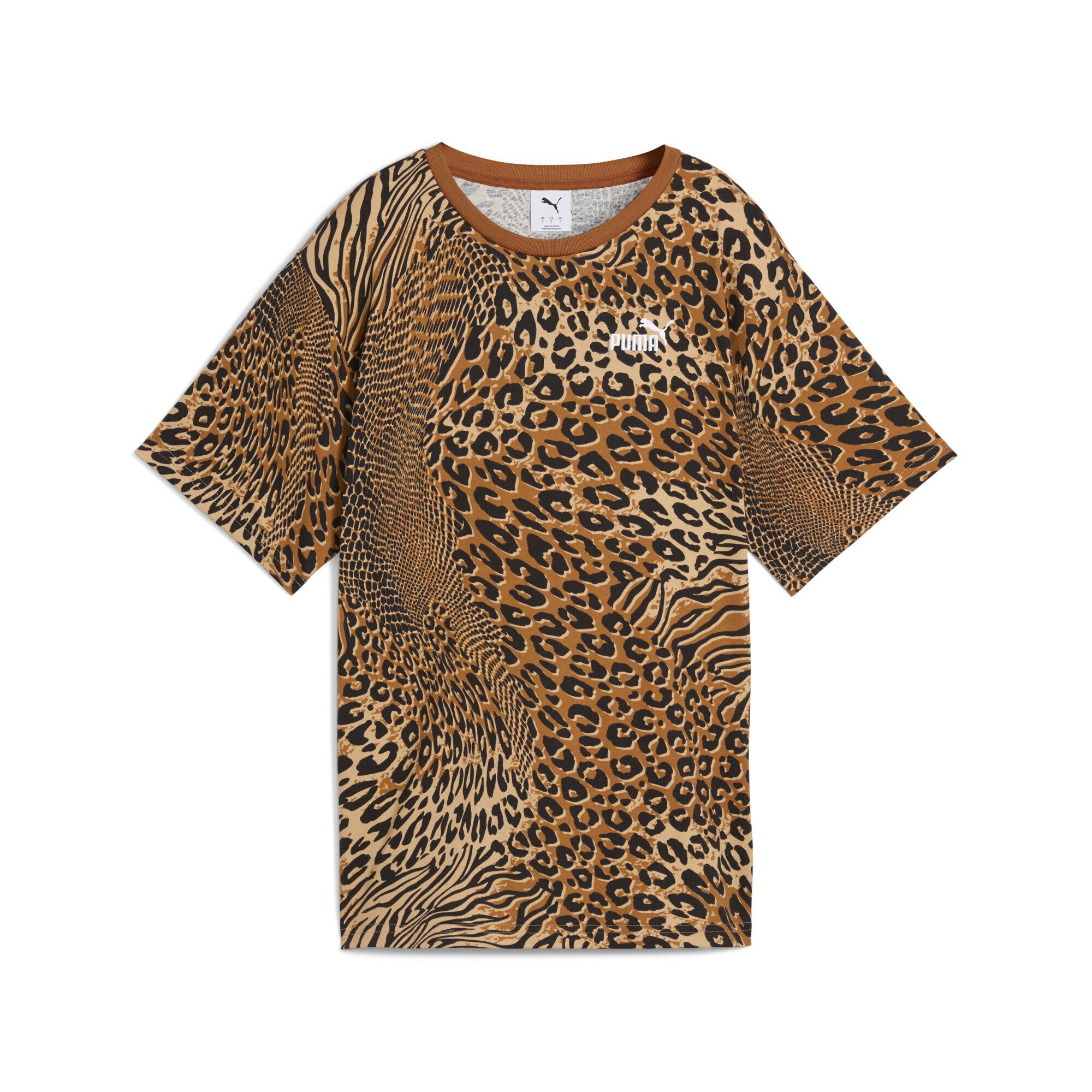 T-Shirt Essentials Graphic Animal Relaxed T-Shirt Damen