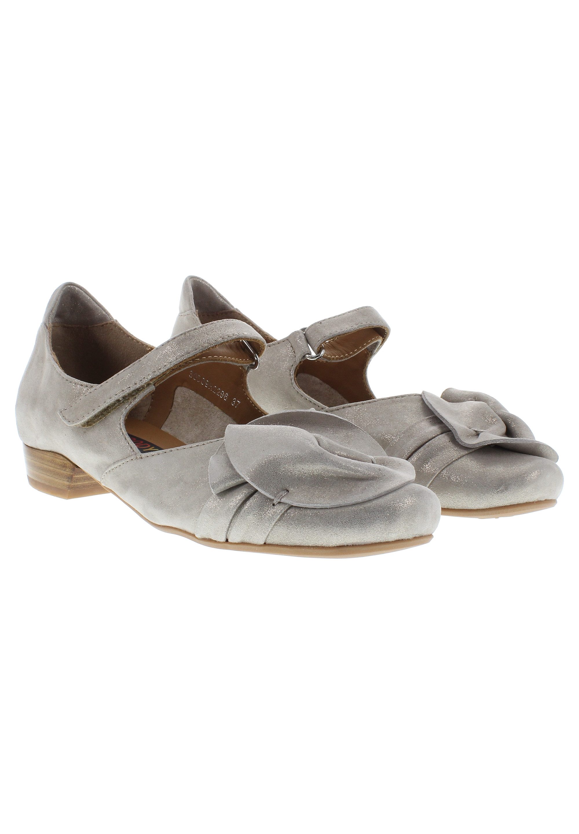 Everybody GEENA - Ballerina mit Lederapplikation Ballerina