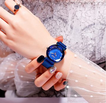 Housruse Quarzuhr »Quarzuhr,Mode-Damen-beiläufige Quarz-Uhr-einfache Art-wasserdichte Uhr«