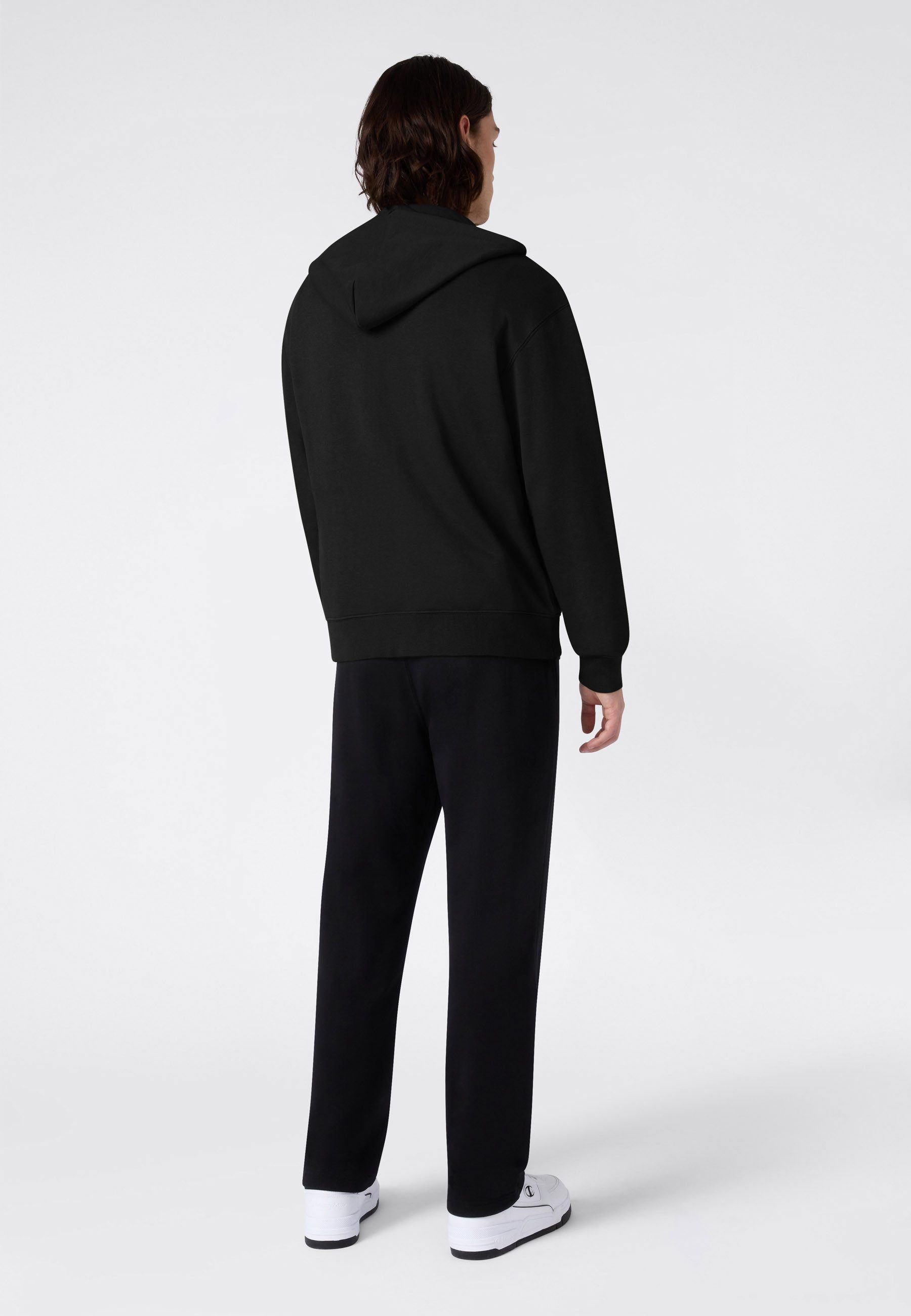 Champion Jogginganzug Terry Hooded Full Zip Sweatshirt (2-tlg), zweiteiliges Set, mit Kapuze, aus Baumwolle und Polyester