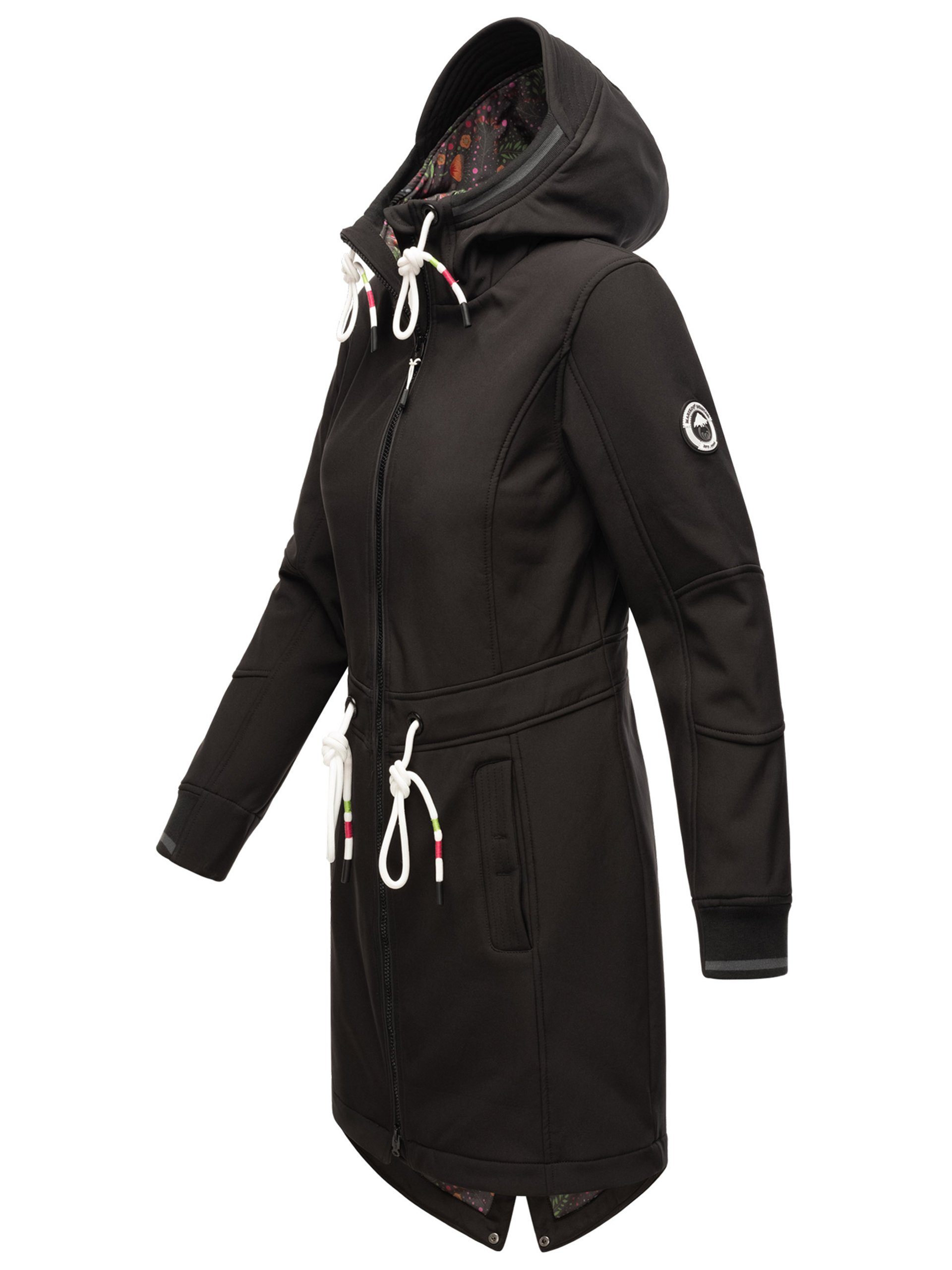 Marikoo Softshelljacke Mount Furnica mit hochschließendem Kragen – Bild 3 von 5