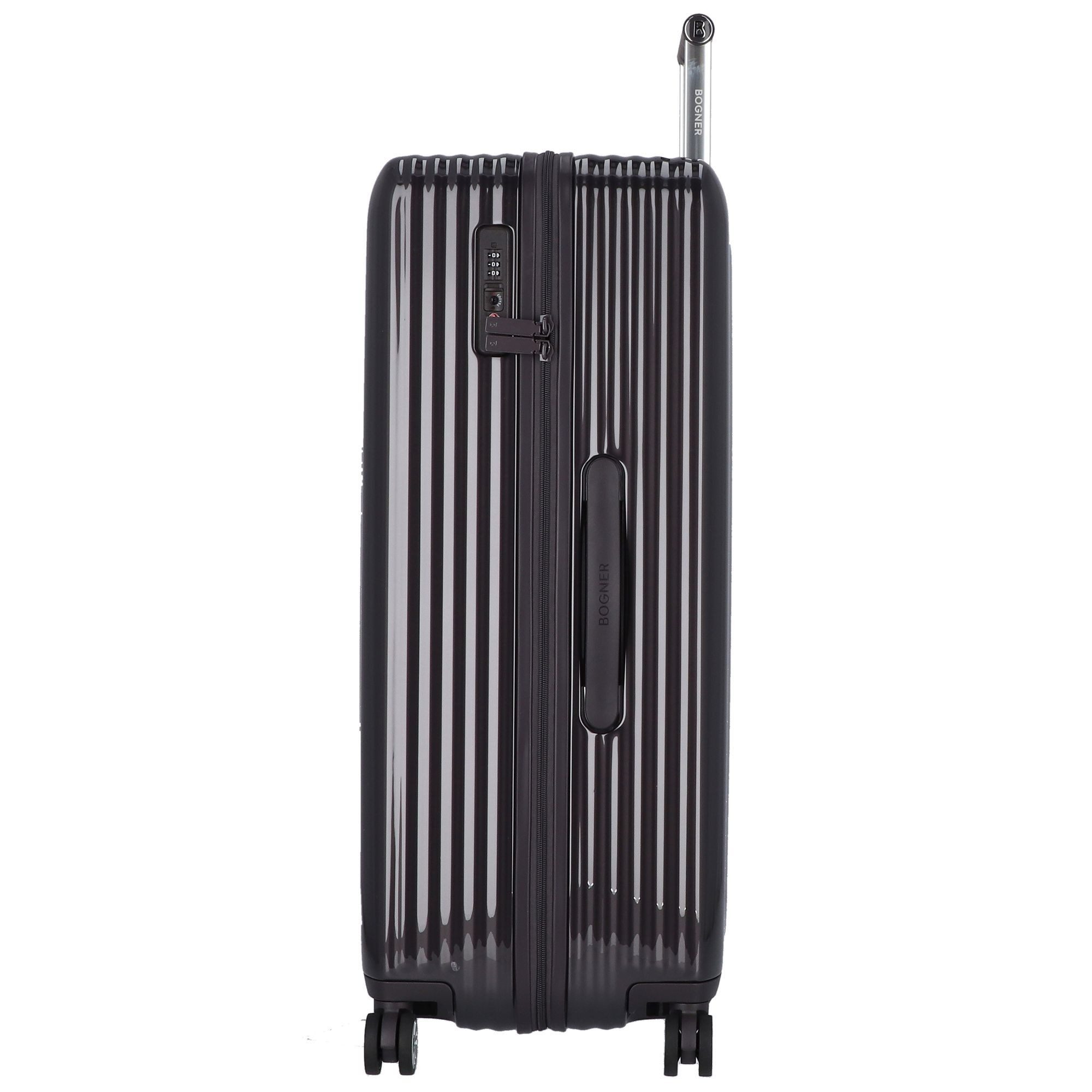 BOGNER Hartschalen-Trolley Piz, 4 Rollen, Polycarbonat