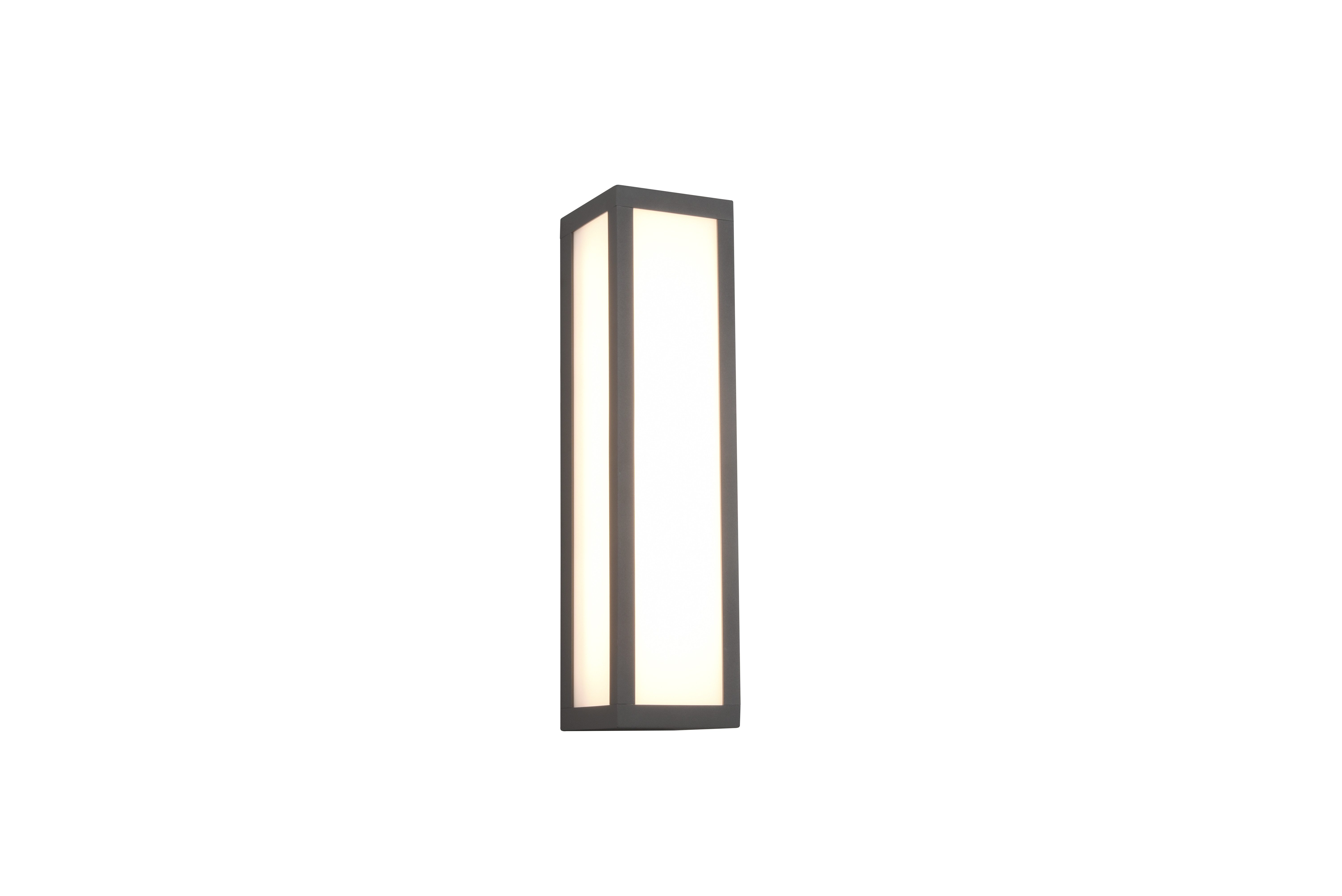 lightling LED Wandleuchte Felipe, LED fest integriert, warmweiße Lichtfarbe, hochwertiges Druckguss Aluminium, IP54
