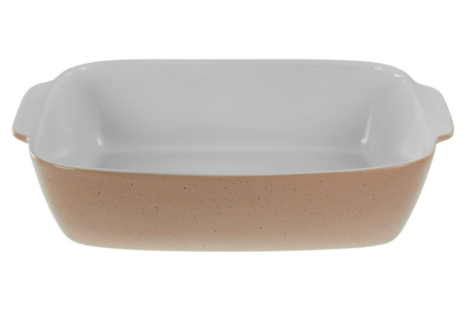 CreaTable Auflaufform Servier- und Auflaufform BIG, Taupe, B 32 cm, Steinzeug, mikrowellengeeignet