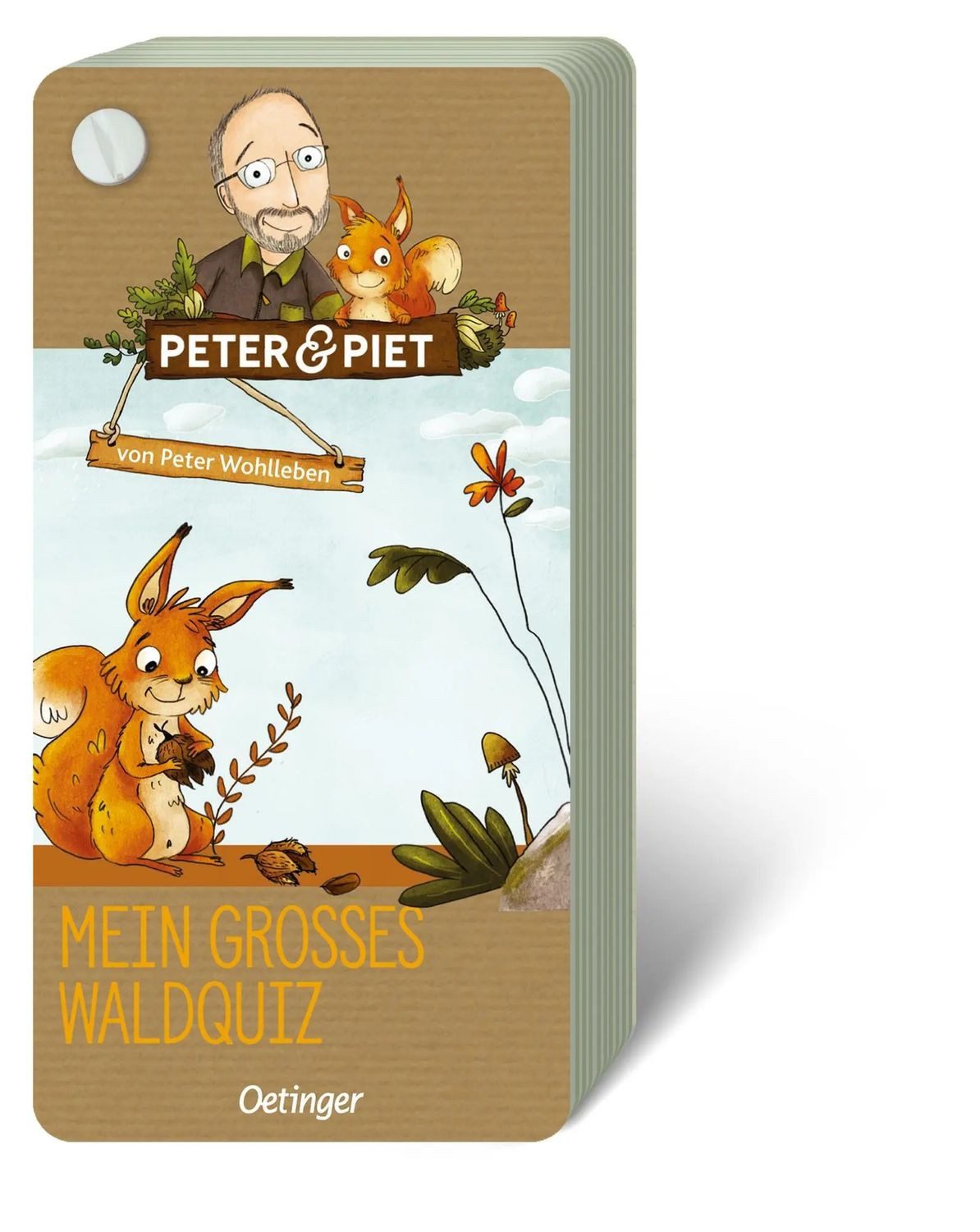 Oetinger Spiel Peter & Piet Mein großes Waldquiz