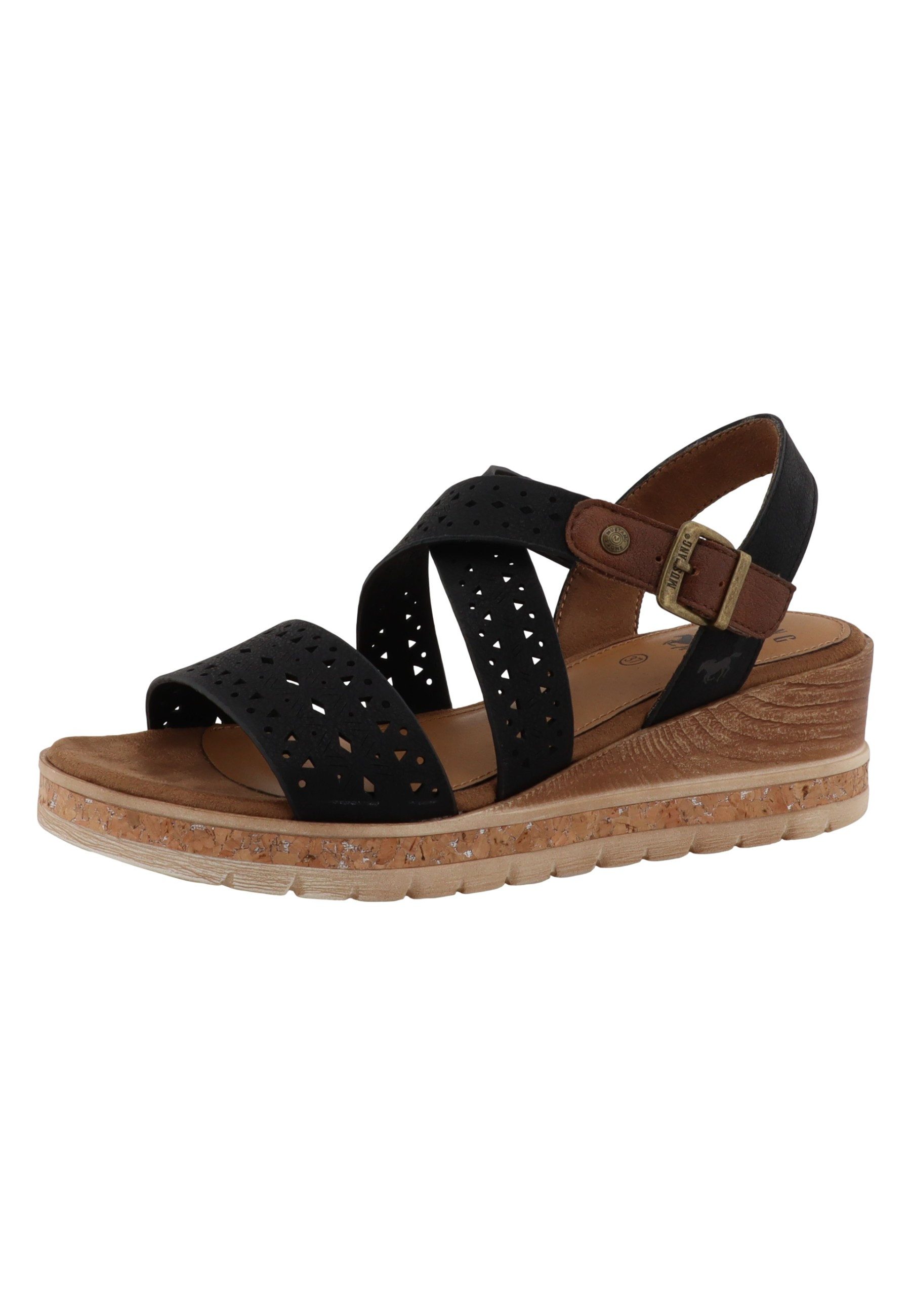 Mustang Shoes 26M0432002 00001 Black Sandale