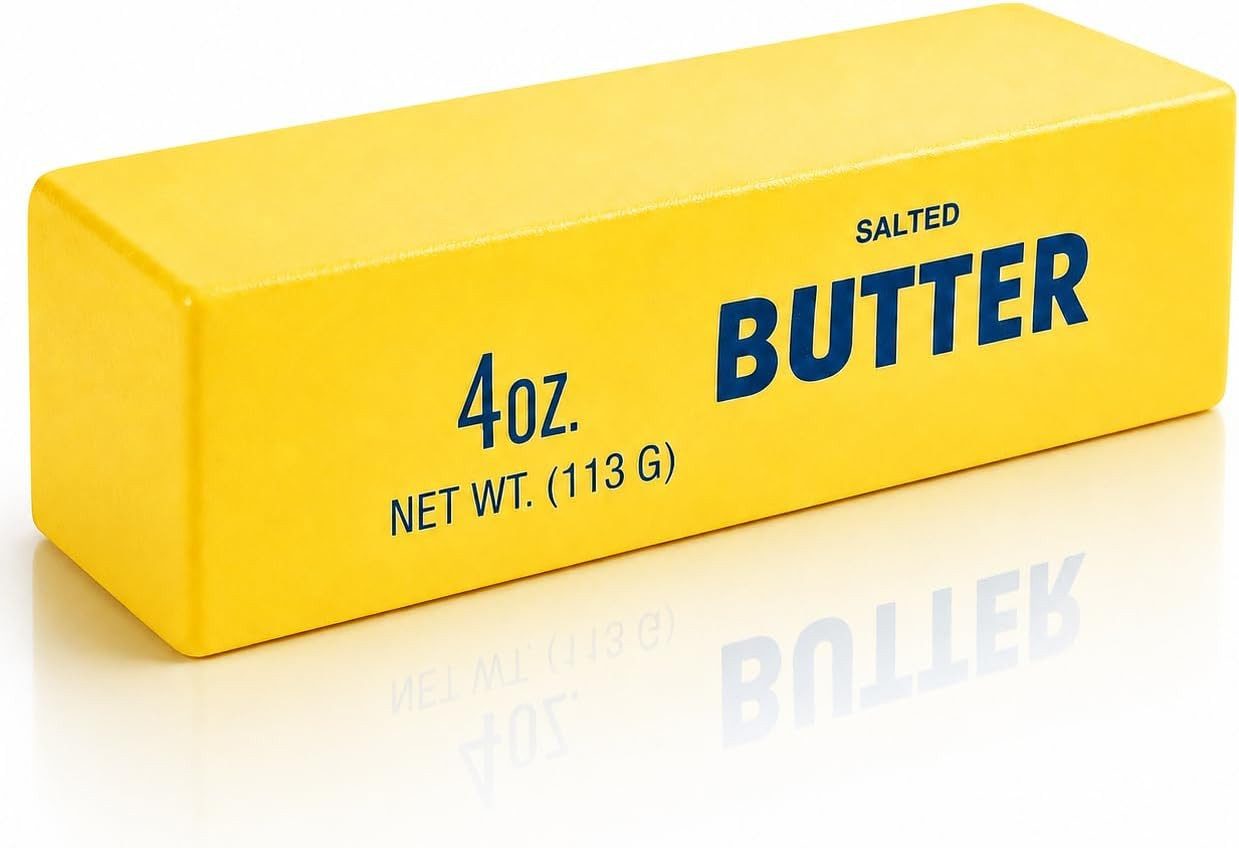 Anti-Stress-Ball Butter Squishy - Antistress Margarine Quetsch Ablenkung Büro