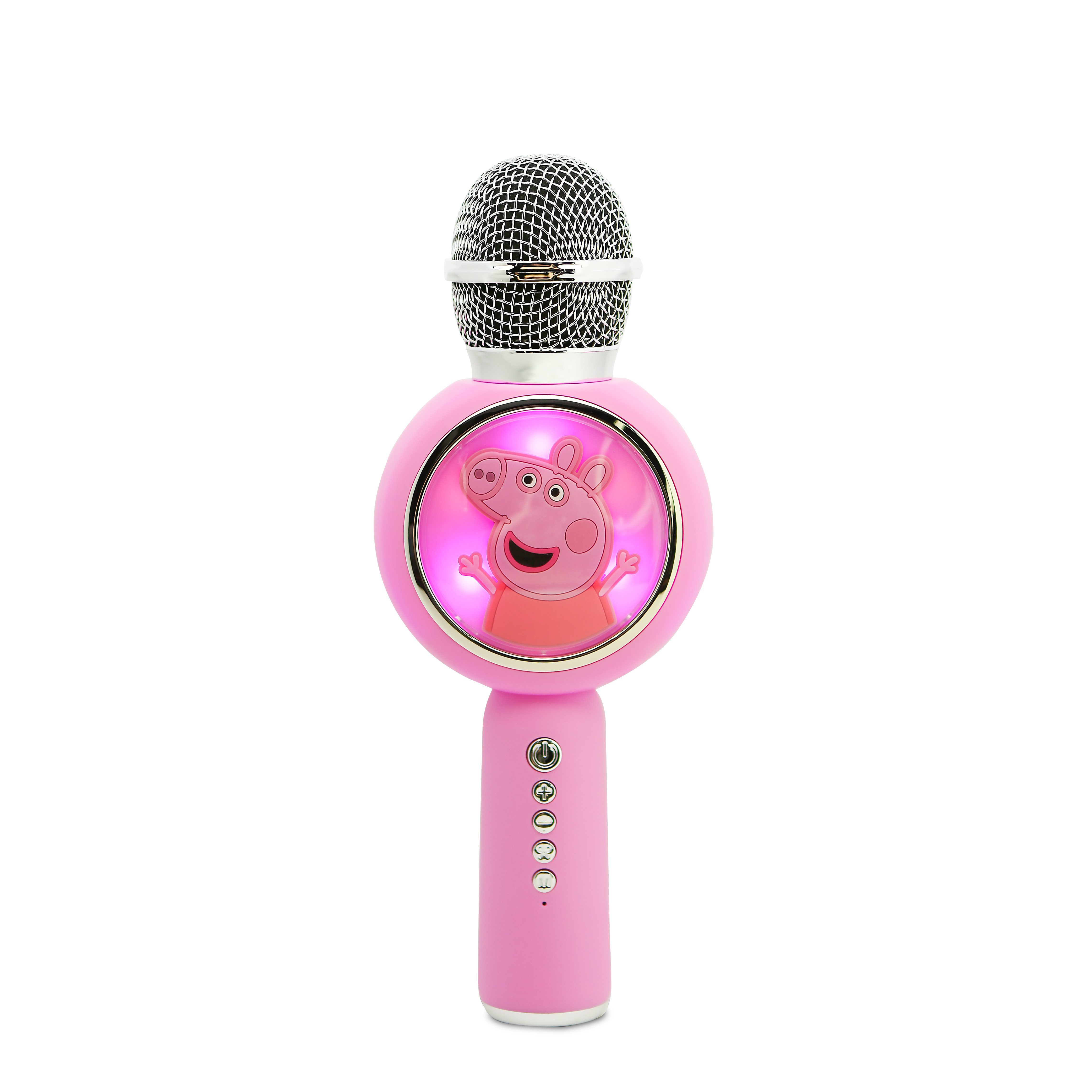OTL Peppa Pig Karaoke-Mikrofon mit Lautsprecher Karaoke-Maschine (5 W)