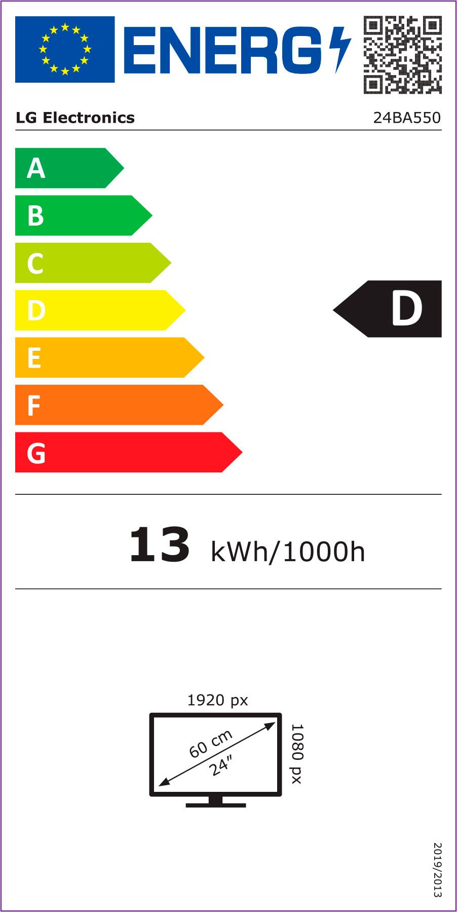 Energieeffizienzklasse: 