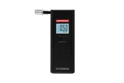 Overmax Alkohol-Teststreifen »AD-05«, Alkohol-Tester, - Polizeigenau - 5 Sekunden Kompakte