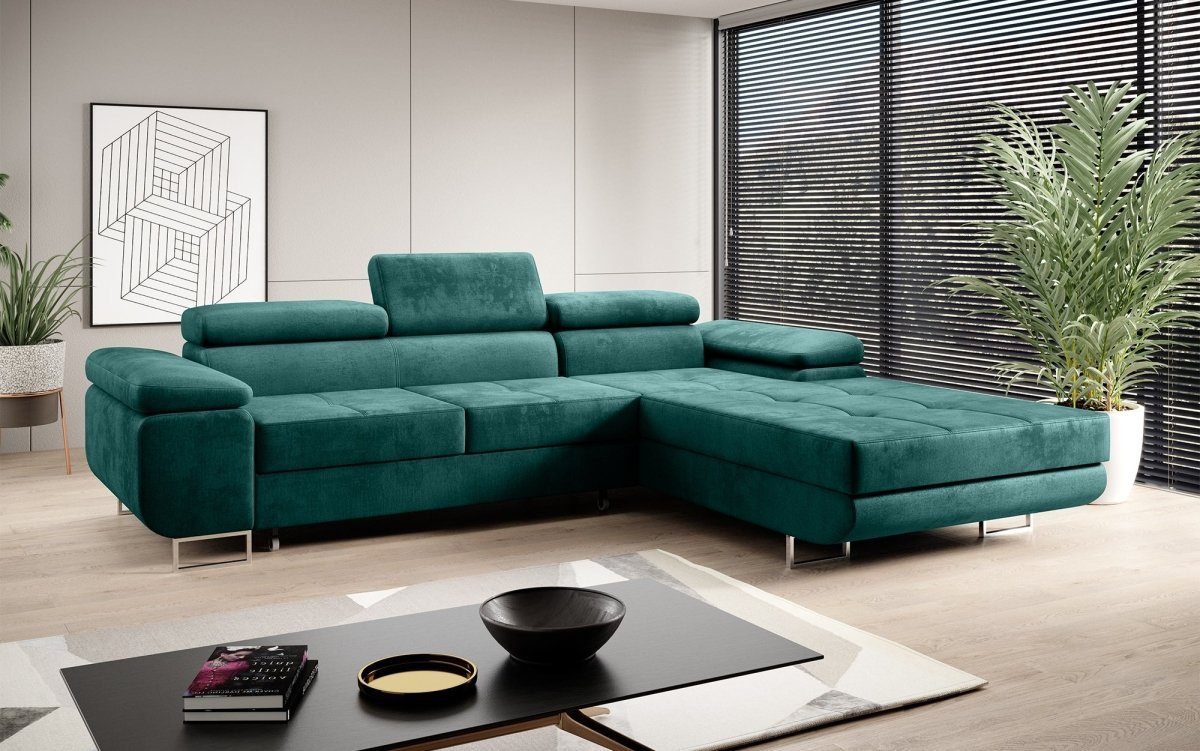 Luxusbetten24 Schlafsofa Designer Sofa Calvera, mit günstig online kaufen