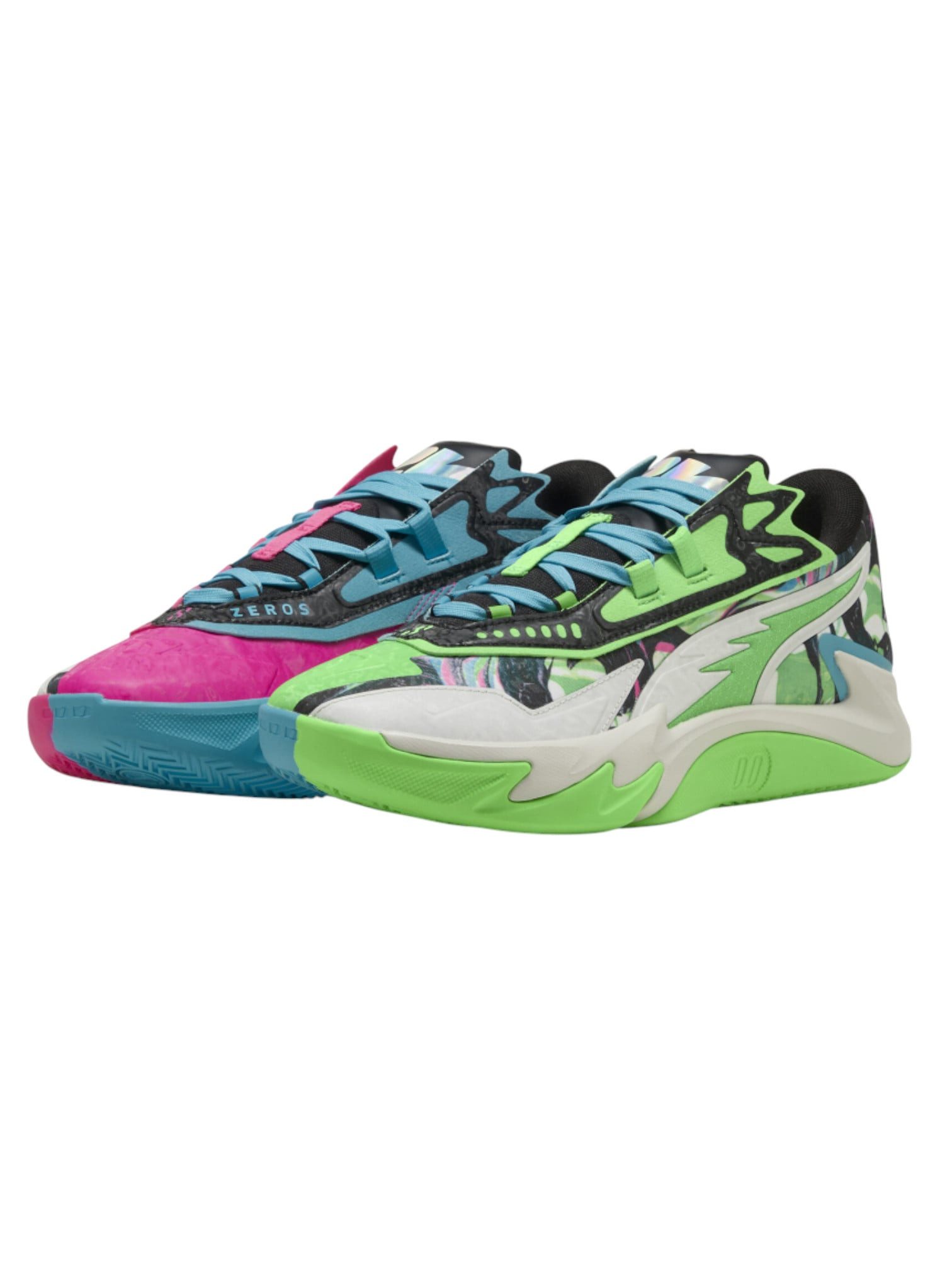 PUMA Hallen-Indoorschuhe Scoot Zeros II NBA 2K (Basketball) bunt Herren Badmintonschuh