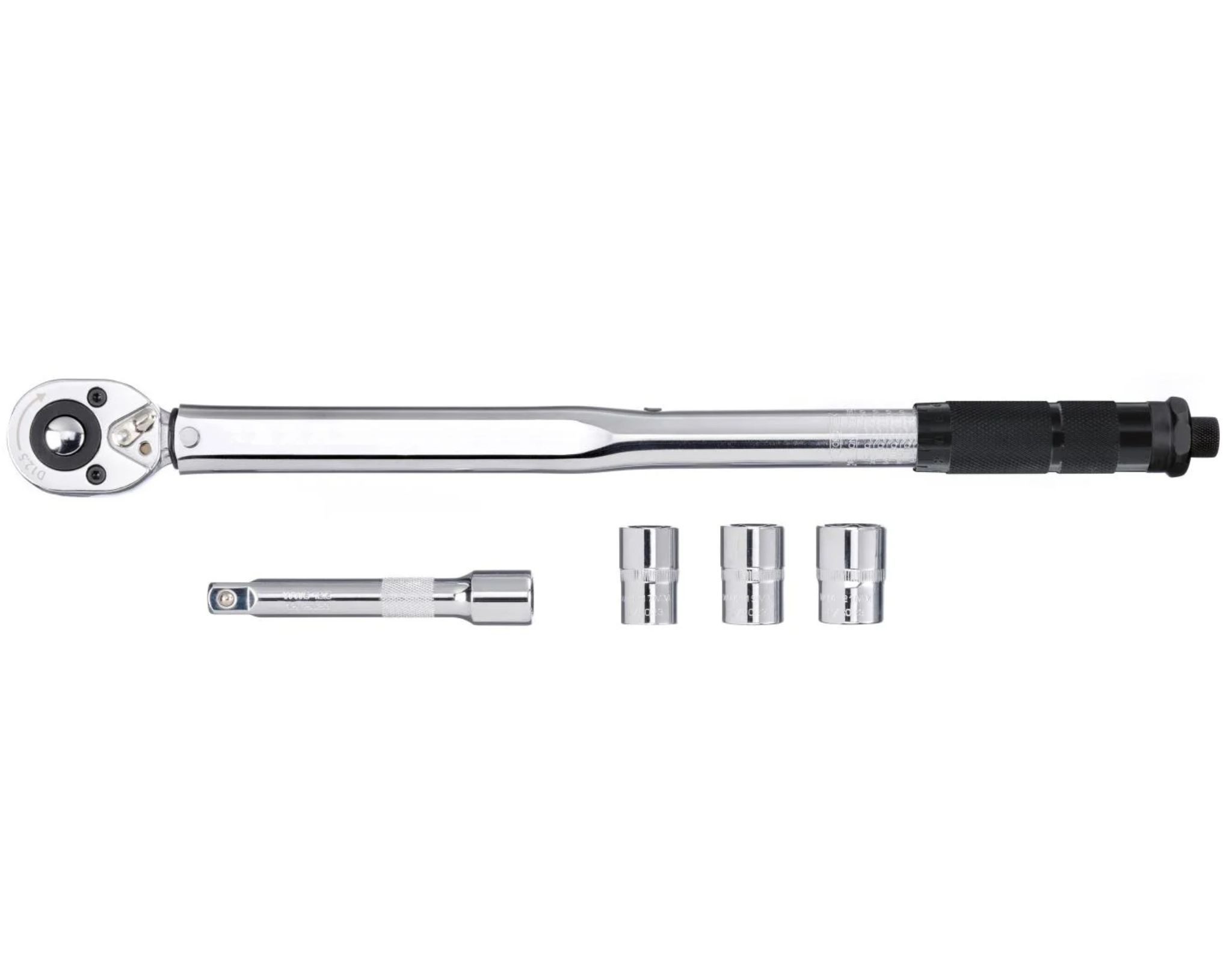 Parkside Drehmomentschlüssel Drehmomentschlüssel Set PDMS 5 A1 1/2 Zoll 80-210 Nm inkl Verlängerung (Set), mit 1/2" Antrieb & Zubehör im Koffer