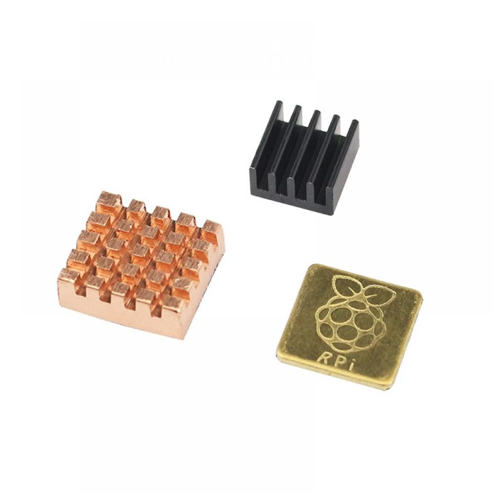 Computer-Kühler 3 teiliges Premium Kühlkörper Set für Raspberry Pi 2 & 3