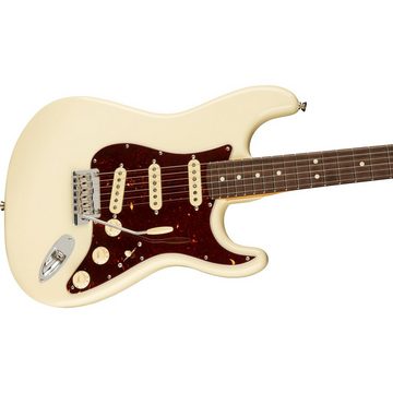 Fender E-Gitarre, American Professional II Stratocaster RW Olympic White - E-Gitarre