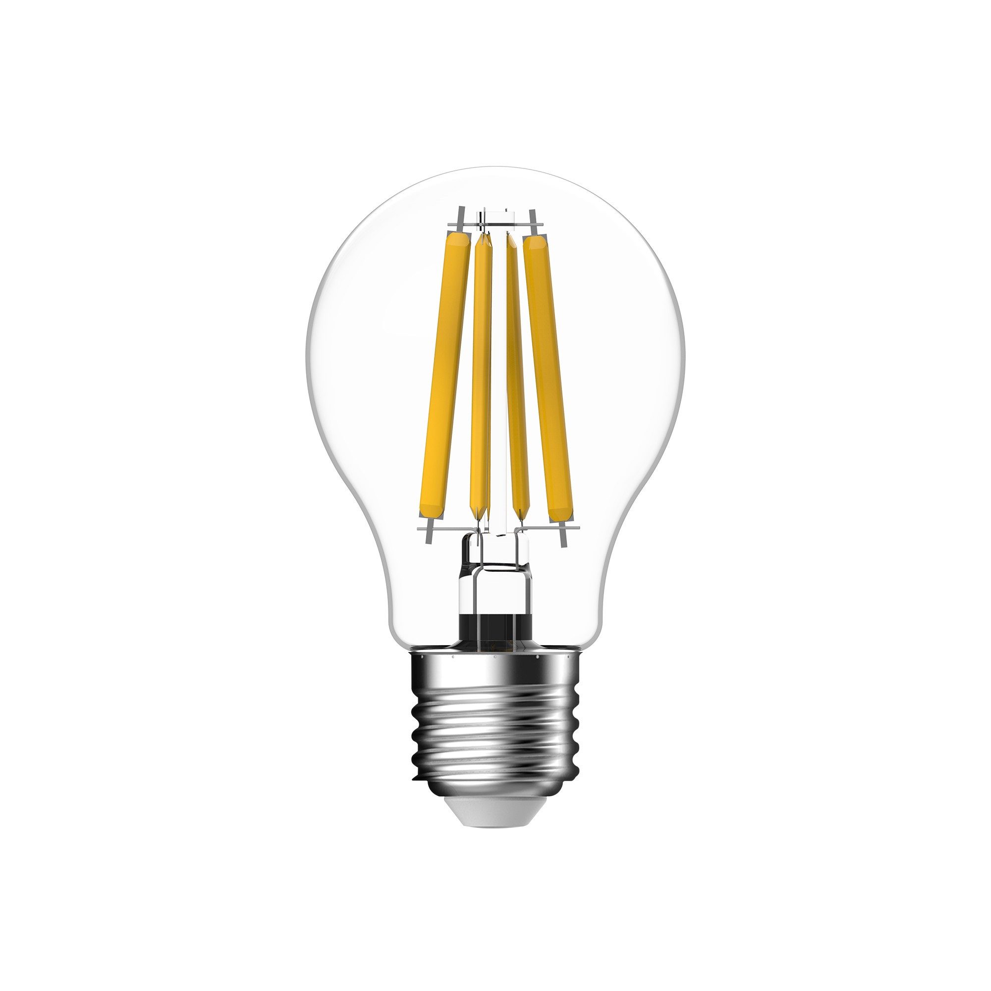 ENERGETIC LED-Leuchtmittel E27 A60 Lampe Dimmbar 2700K warmweiss 1521Lm Filament, E27, warmweiss